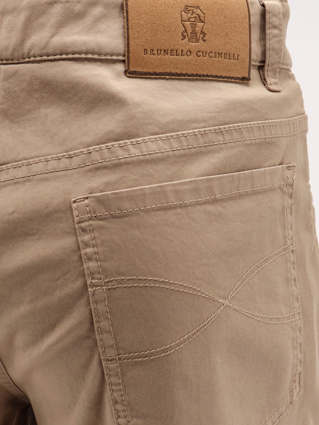 Brunello Cucinelli Stretch Cotton Trousers