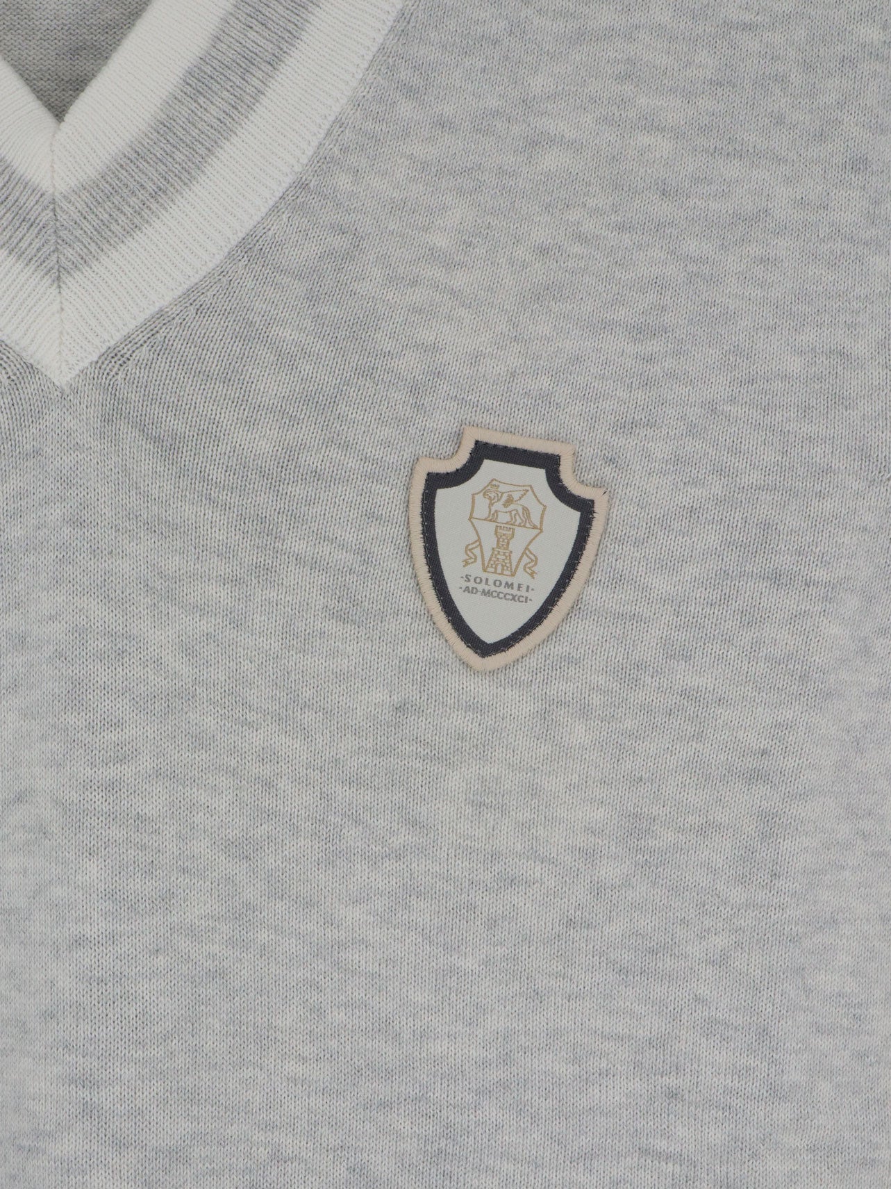 Brunello Cucinelli Cotton Vest With Front Logo Patch