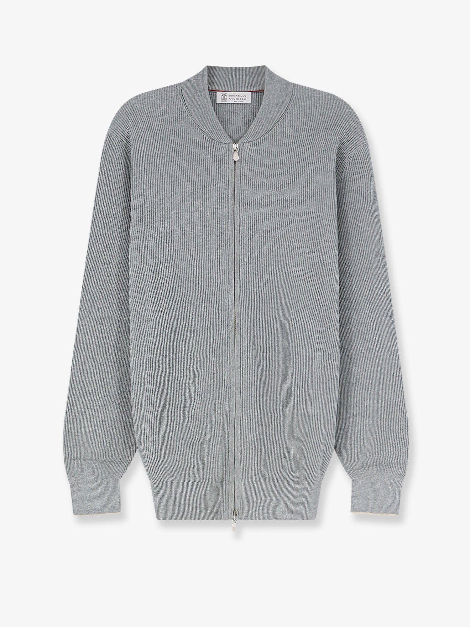 Brunello Cucinelli Ribbed Cotton Cardigan