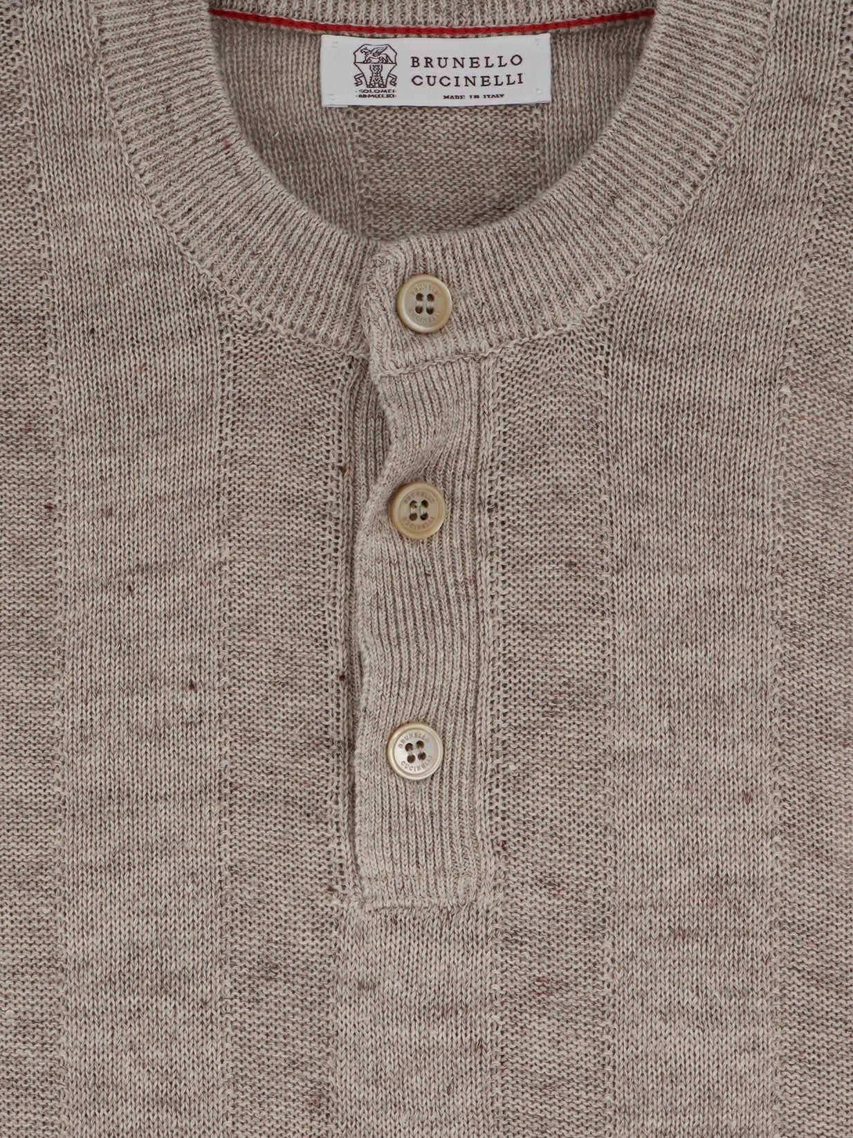 Brunello Cucinelli Linen And Cotton Blend Sweater