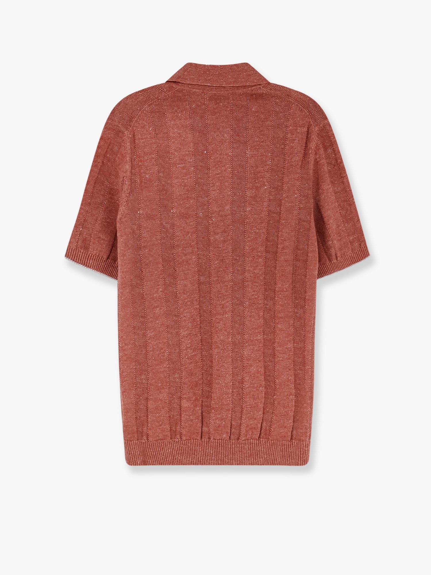 Brunello Cucinelli Linen And Cotton Blend Polo Shirt