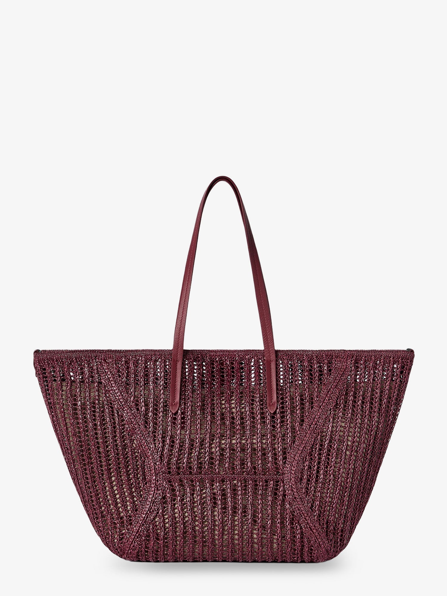 Brunello Cucinelli Bc Duo Raffia Shoulder Bag