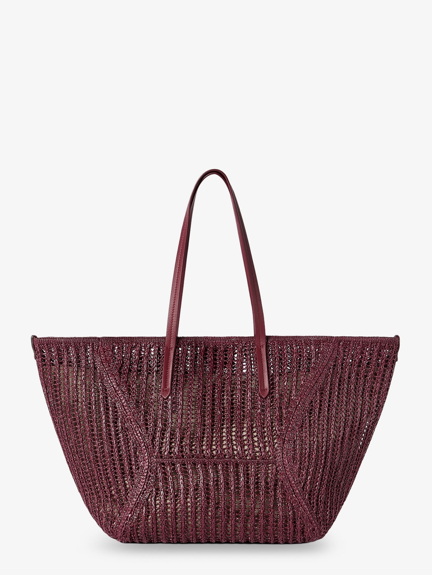 Brunello Cucinelli Bc Duo Raffia Shoulder Bag
