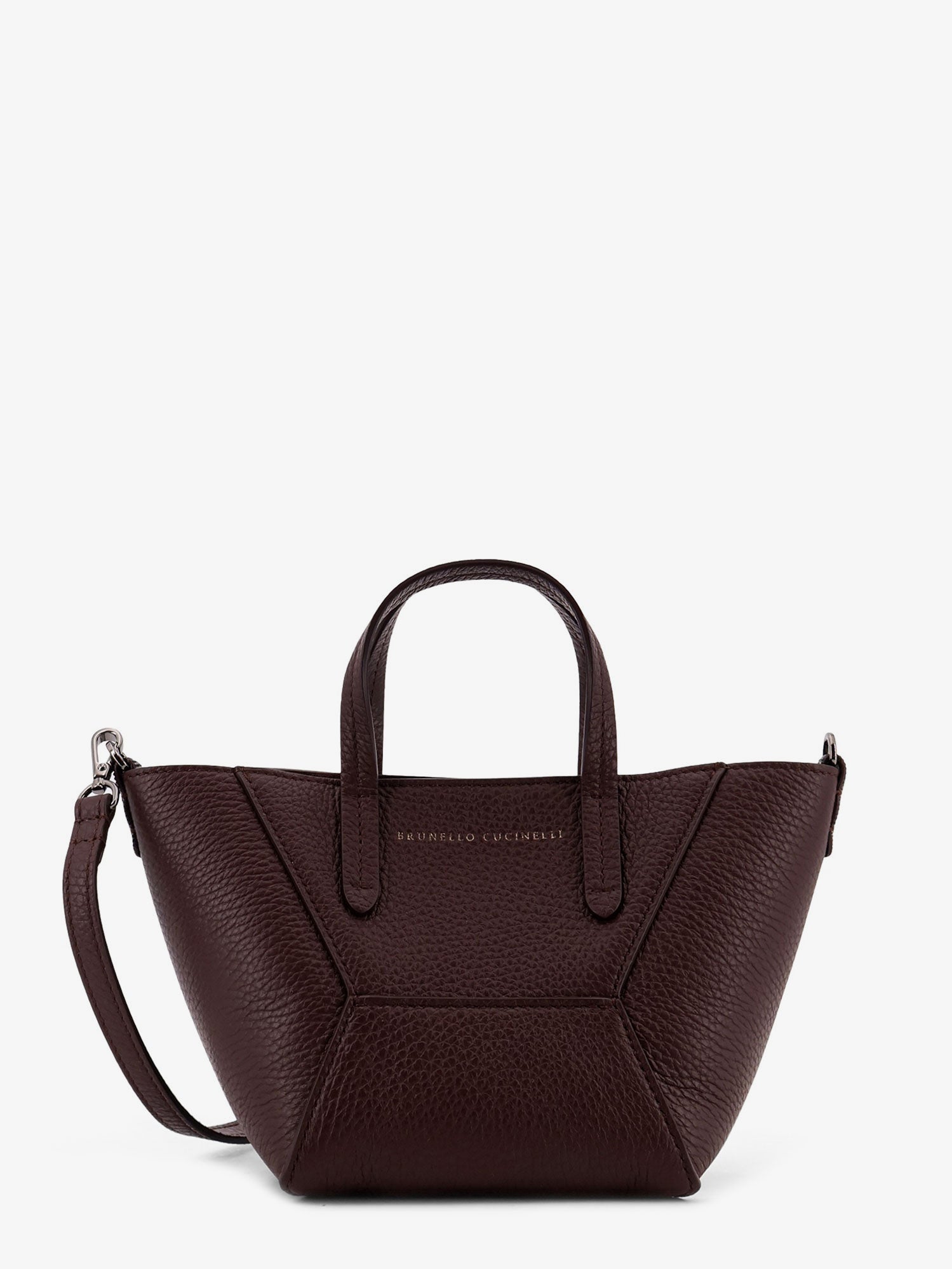 Brunello Cucinelli Bc Duo Leather Crossbody Bag