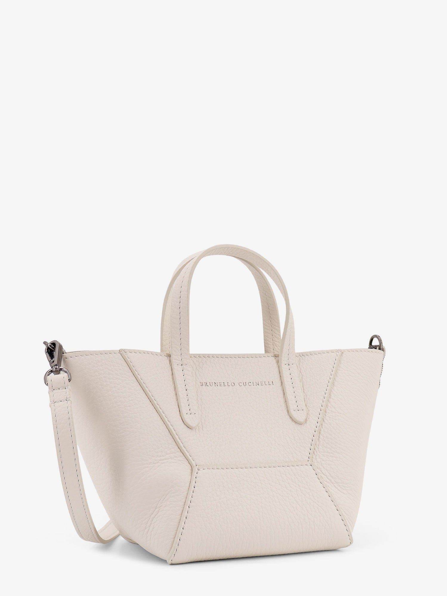 Brunello Cucinelli Bc Duo Leather Crossbody Bag