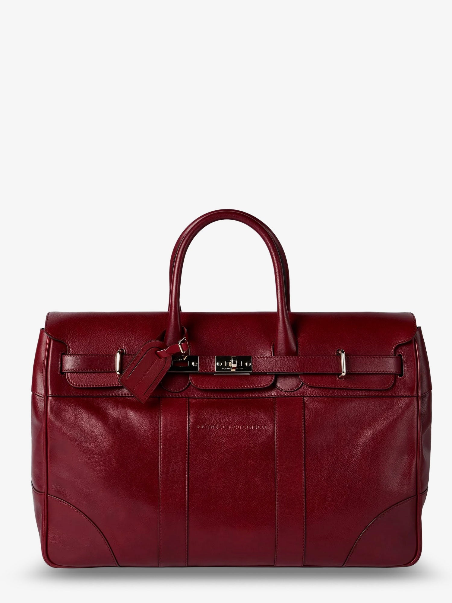 Brunello Cucinelli Country Leather Handbag