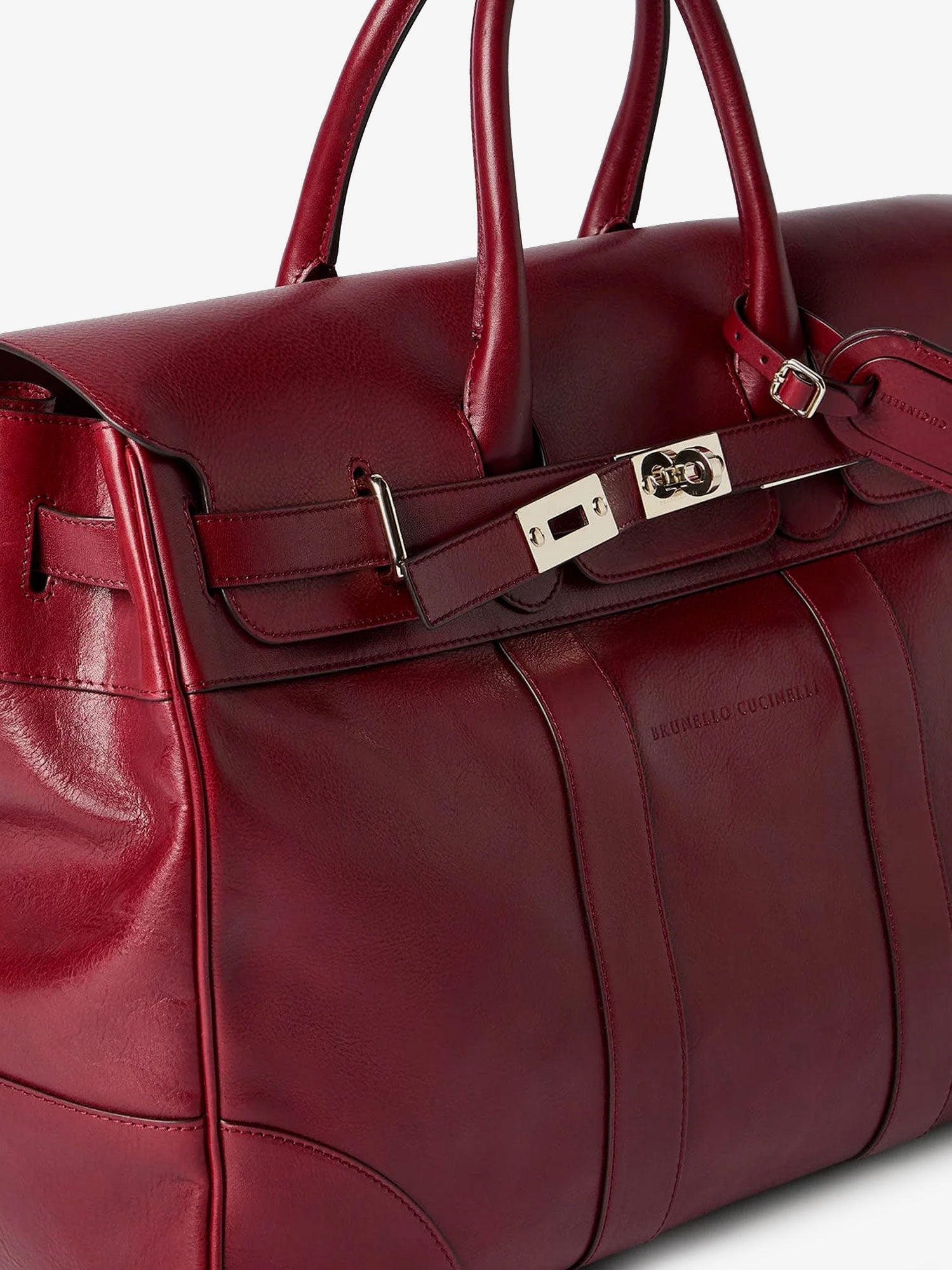 Brunello Cucinelli Country Leather Handbag