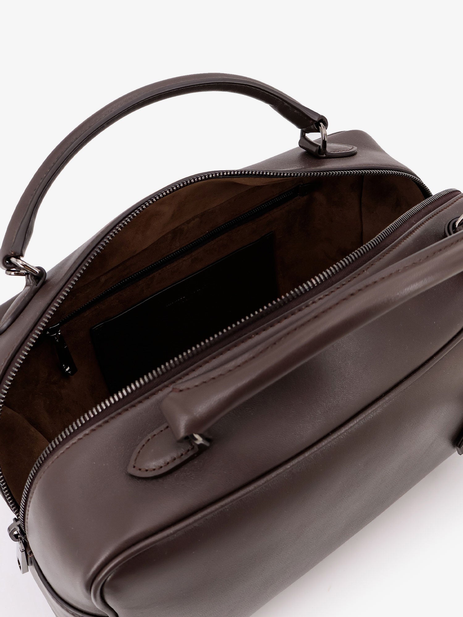 Brunello Cucinelli Boston Explorer Leather Crossbody Bag