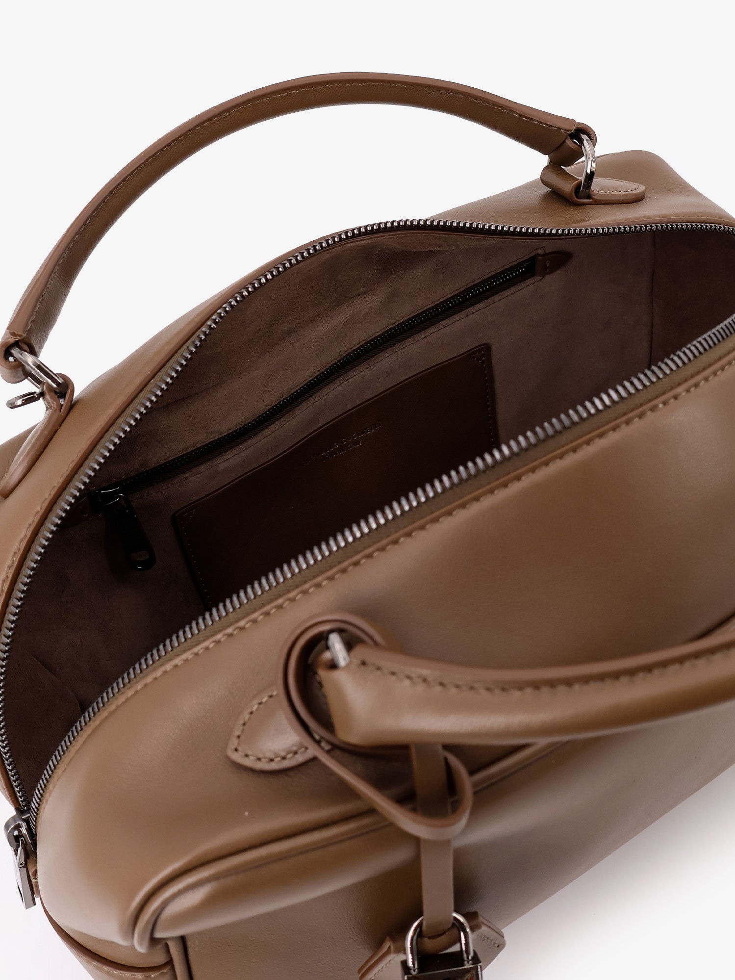 Brunello Cucinelli Boston Explorer Leather Crossbody Bag