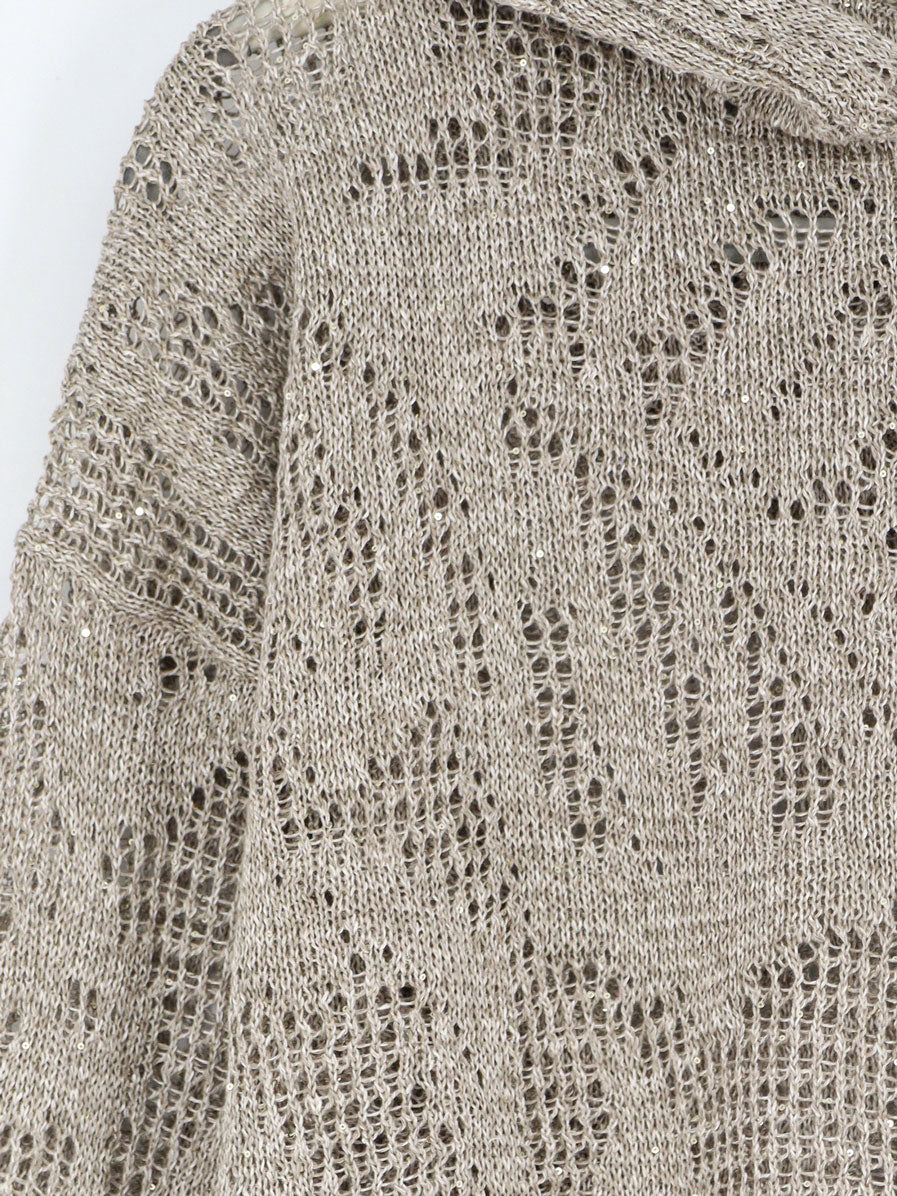 Brunello Cucinelli Linen And Cotton Blend Sweater