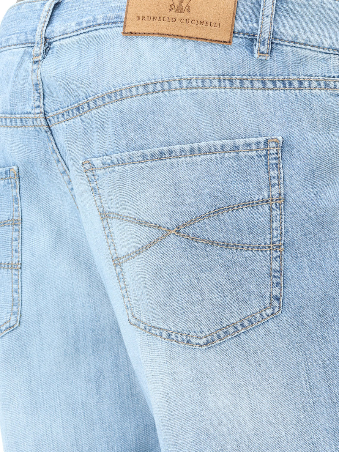 Brunello Cucinelli Blue Denim Jeans