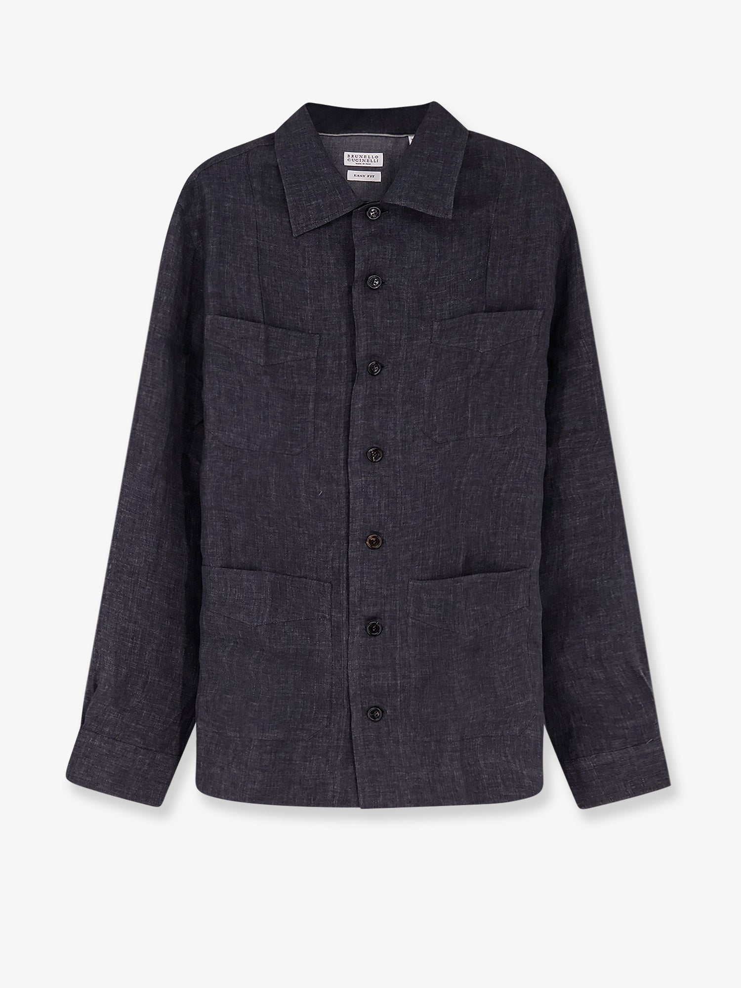 Brunello Cucinelli Easy Fit Linen Shirt