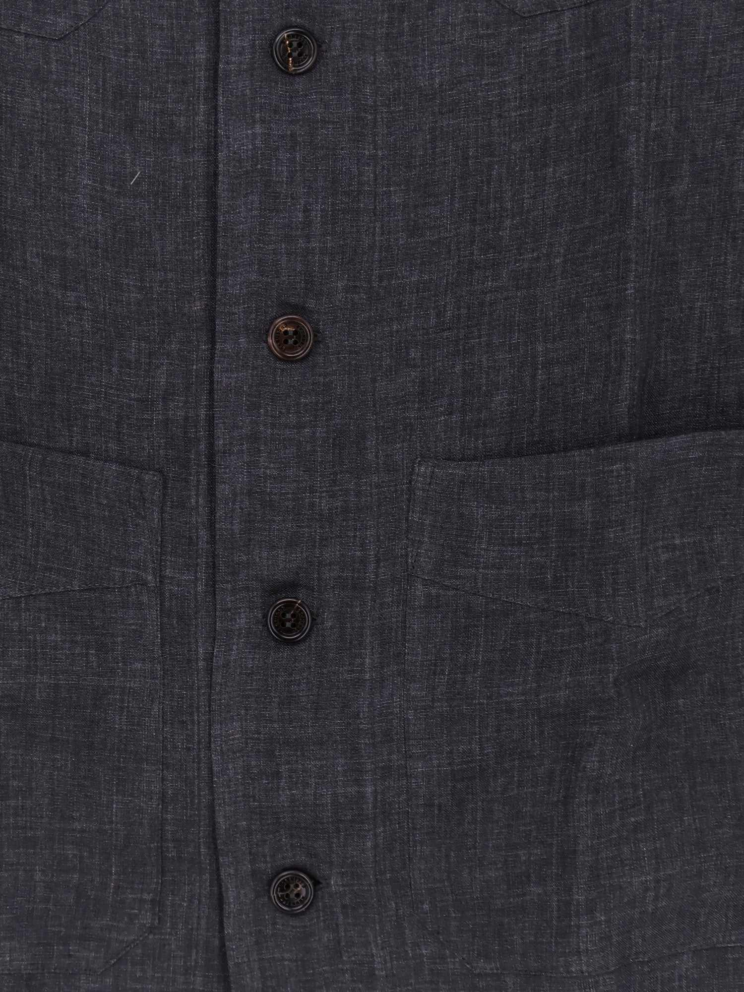Brunello Cucinelli Easy Fit Linen Shirt
