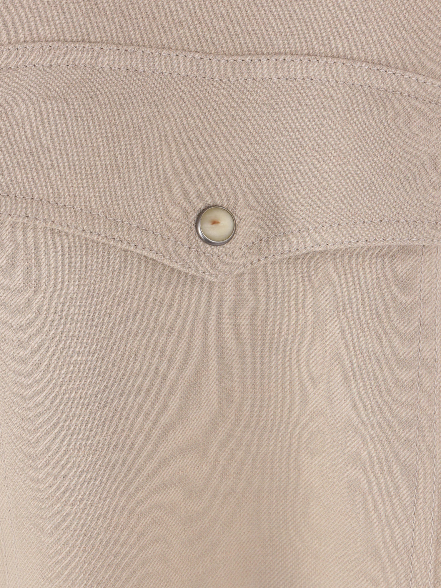 Brunello Cucinelli Viscose And Linen Shirt