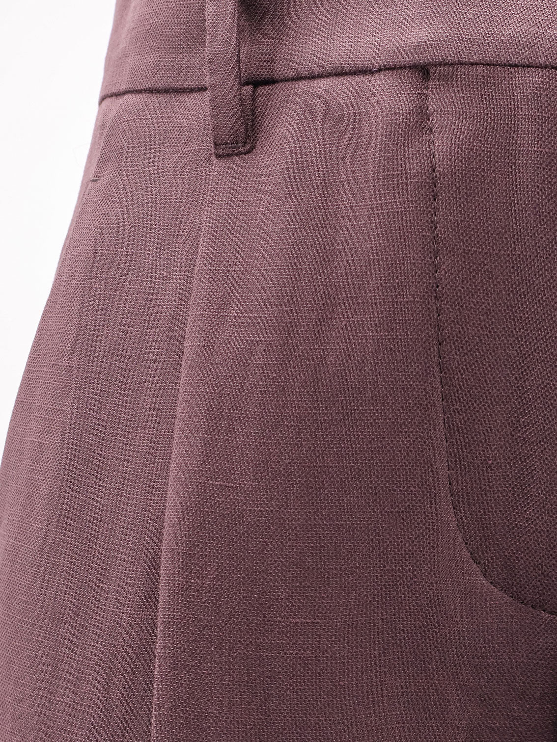 Brunello Cucinelli Viscose And Linen Trousers