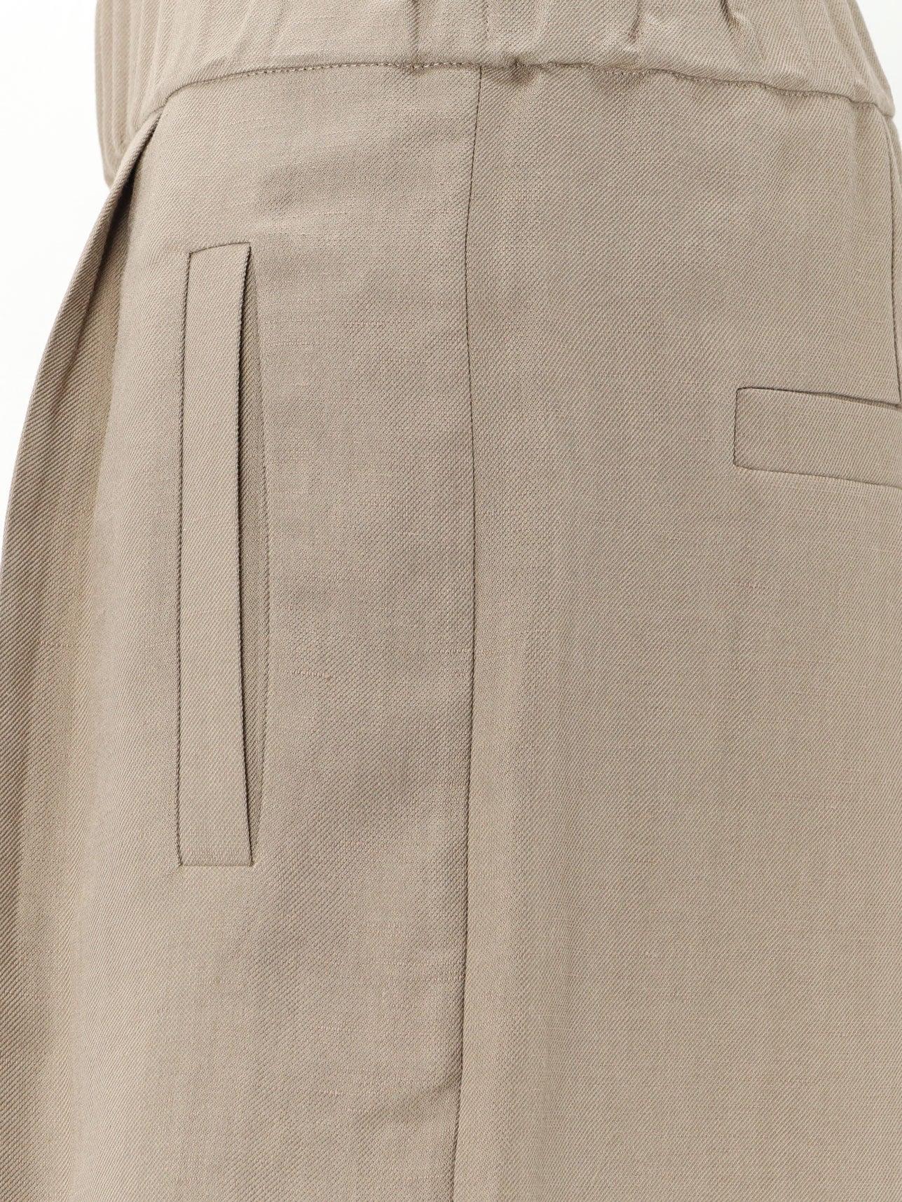 Brunello Cucinelli Viscose And Linen Blend Bermuda Shorts