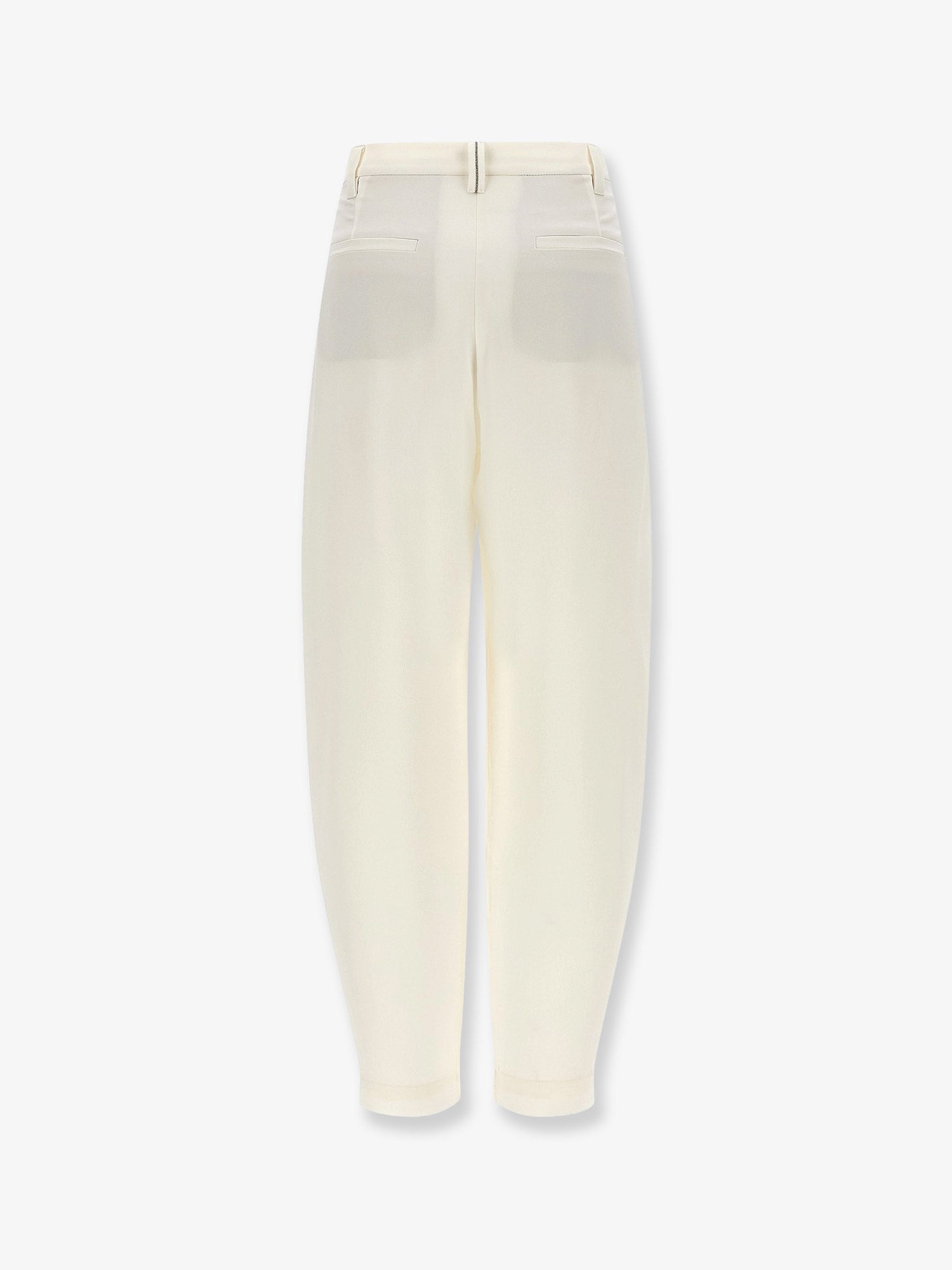 Brunello Cucinelli Viscose And Linen Trousers