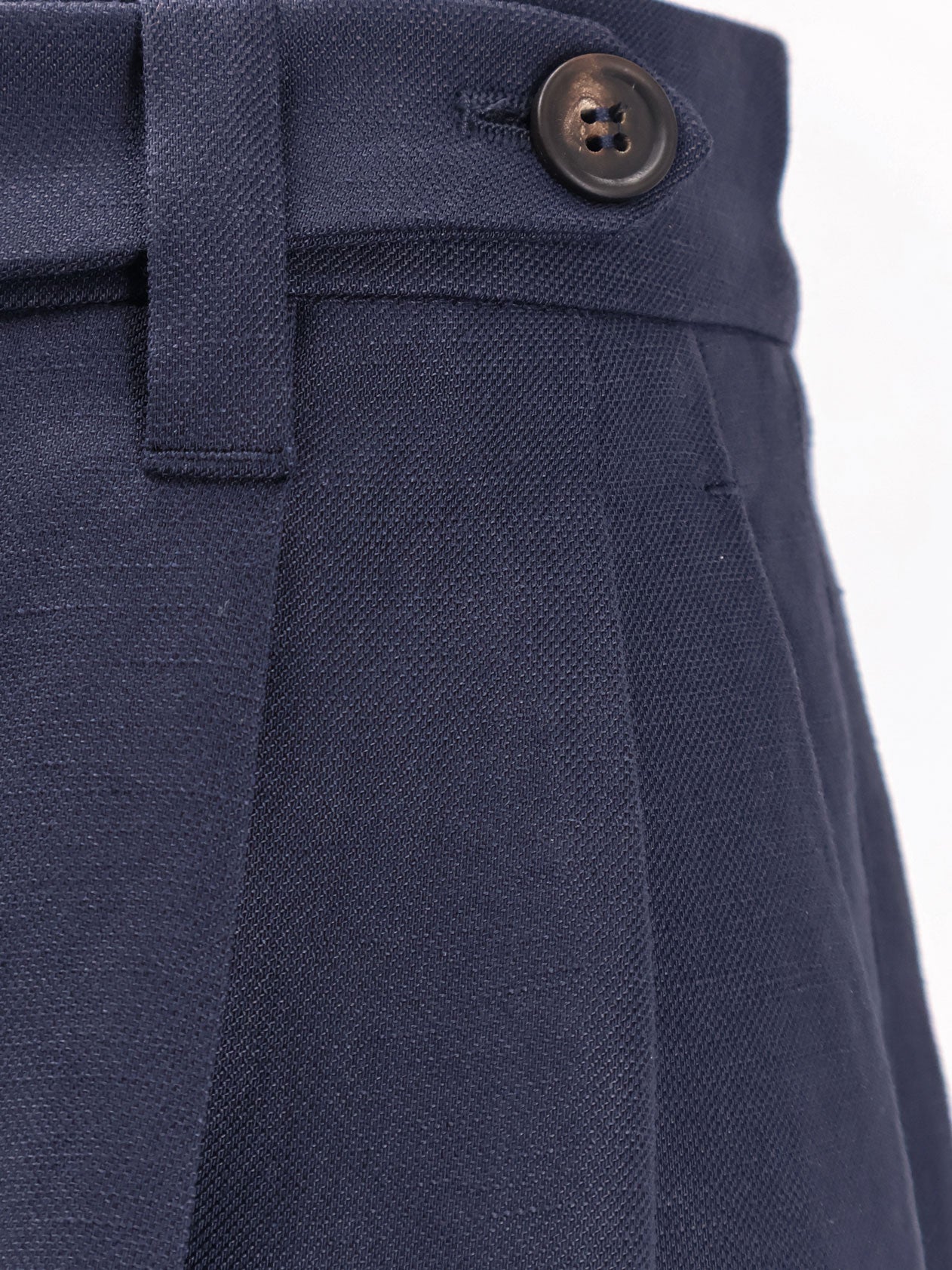 Brunello Cucinelli Viscose And Linen Bermuda Shorts