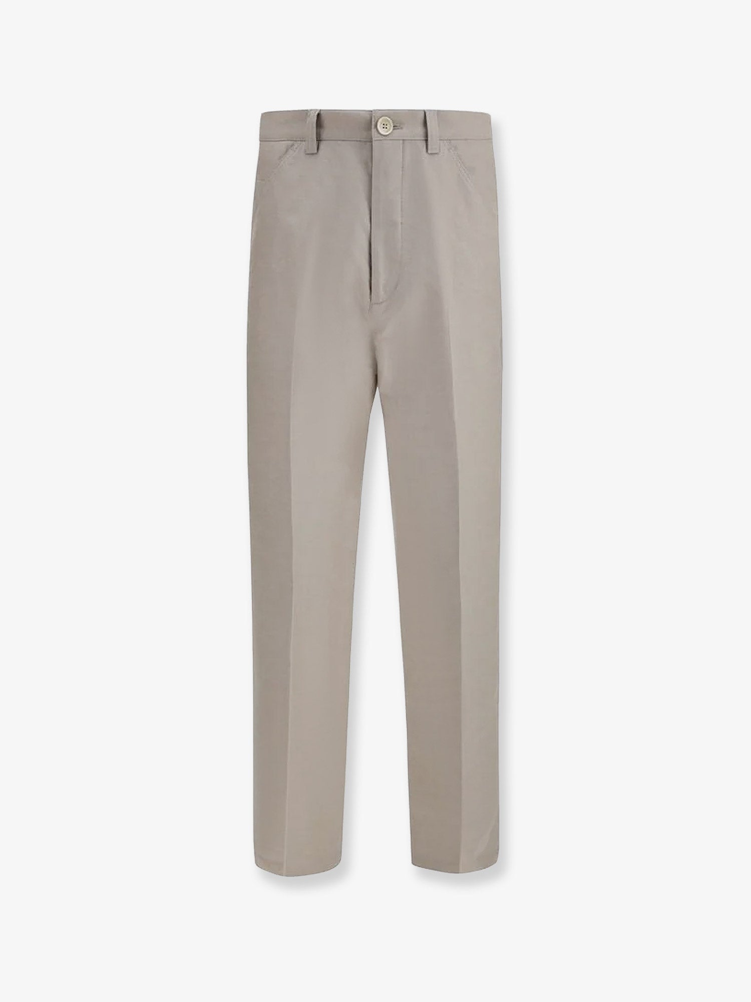 Brunello Cucinelli Cotton And Linen Trousers