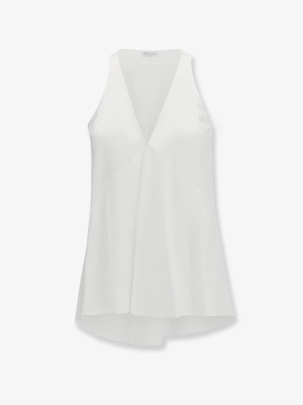 Brunello Cucinelli Cotton And Silk Top
