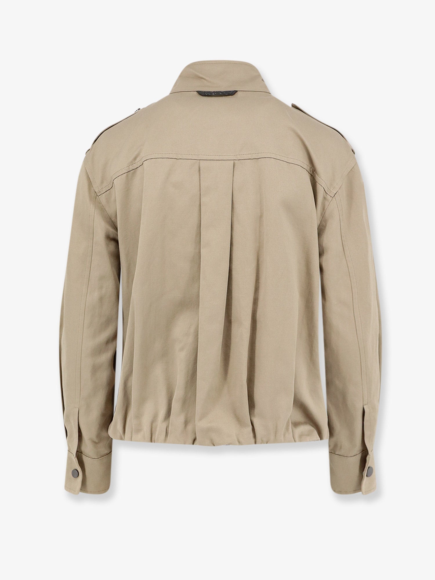 Brunello Cucinelli Cotton And Linen Blend Jacket