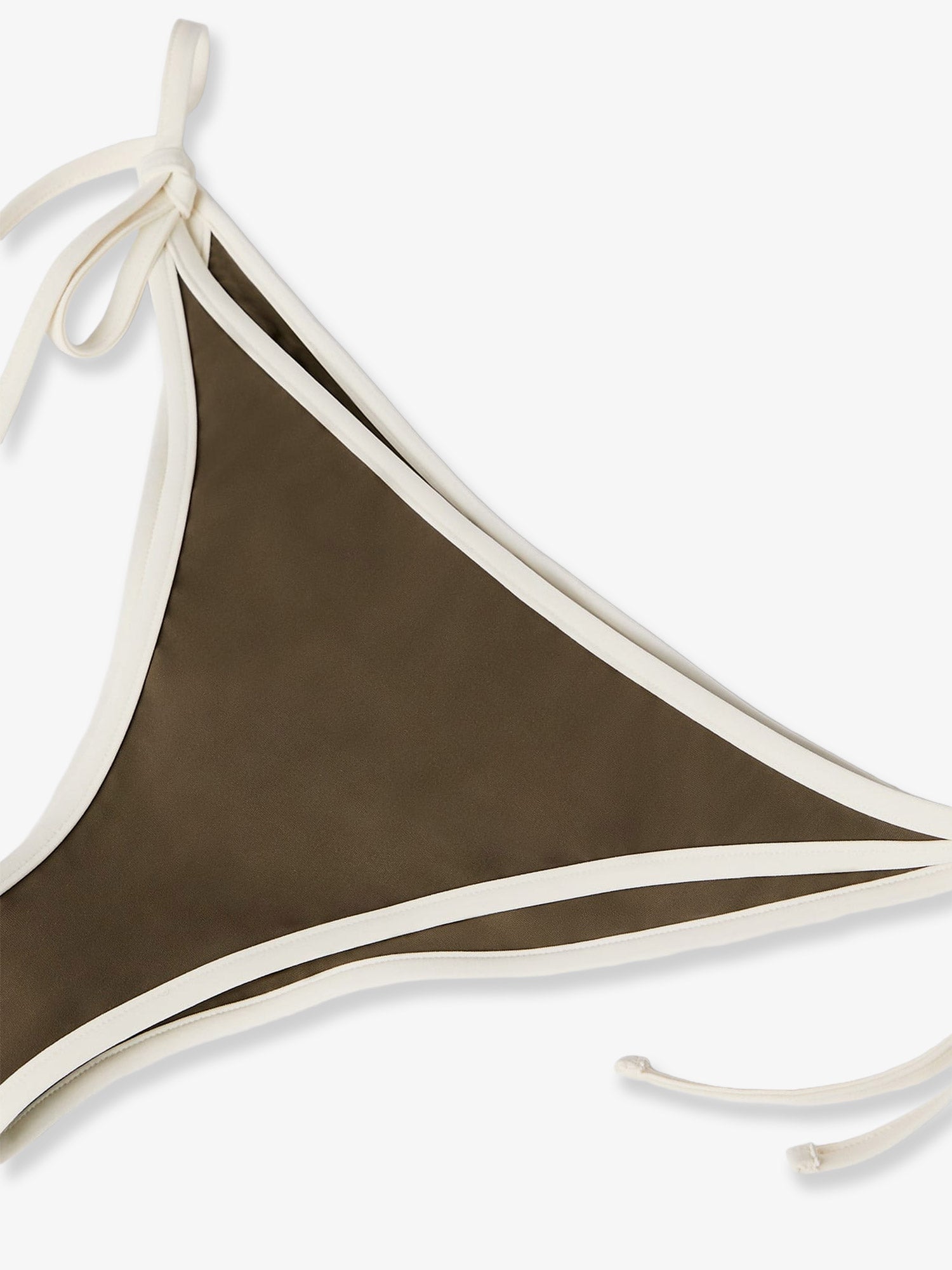 Brunello Cucinelli Nylon Bikini Bottoms With Contrasting Profiles