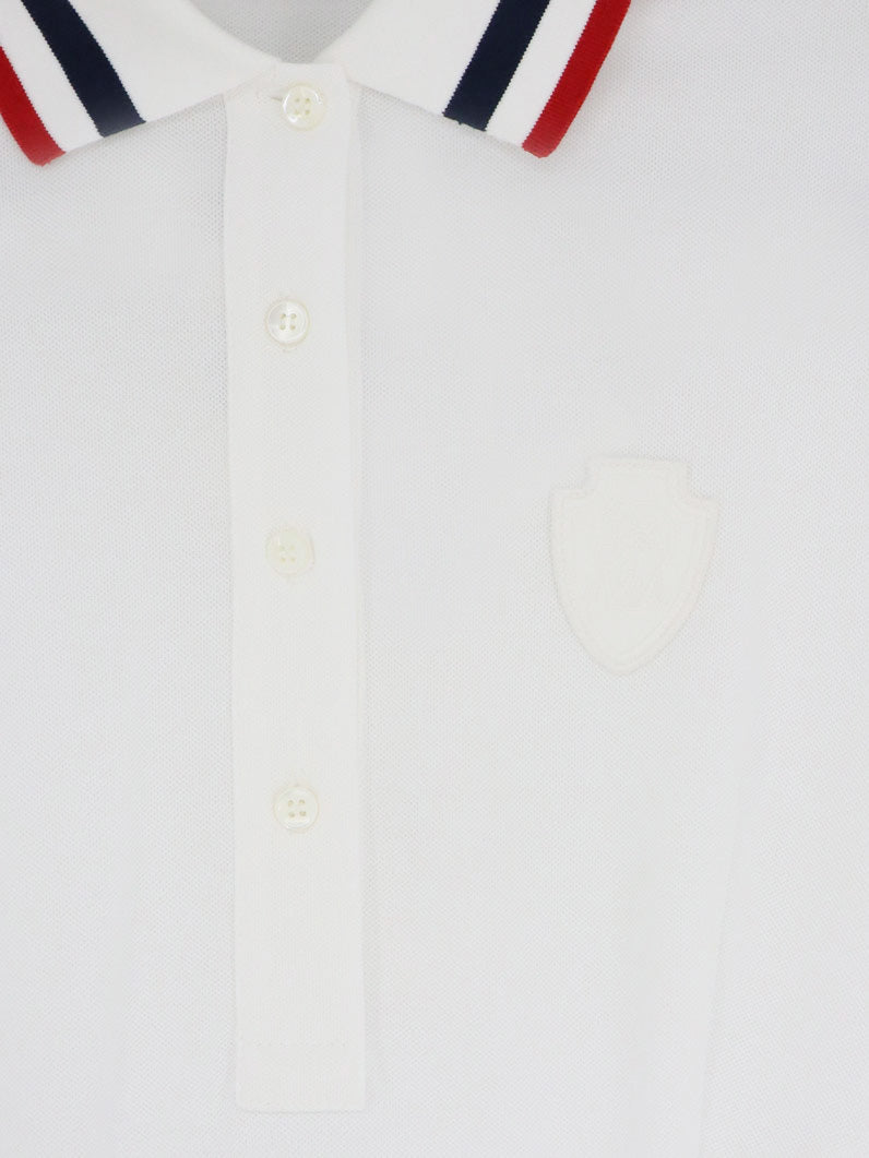 Brunello Cucinelli Stretch Cotton Piquet Mini Dress