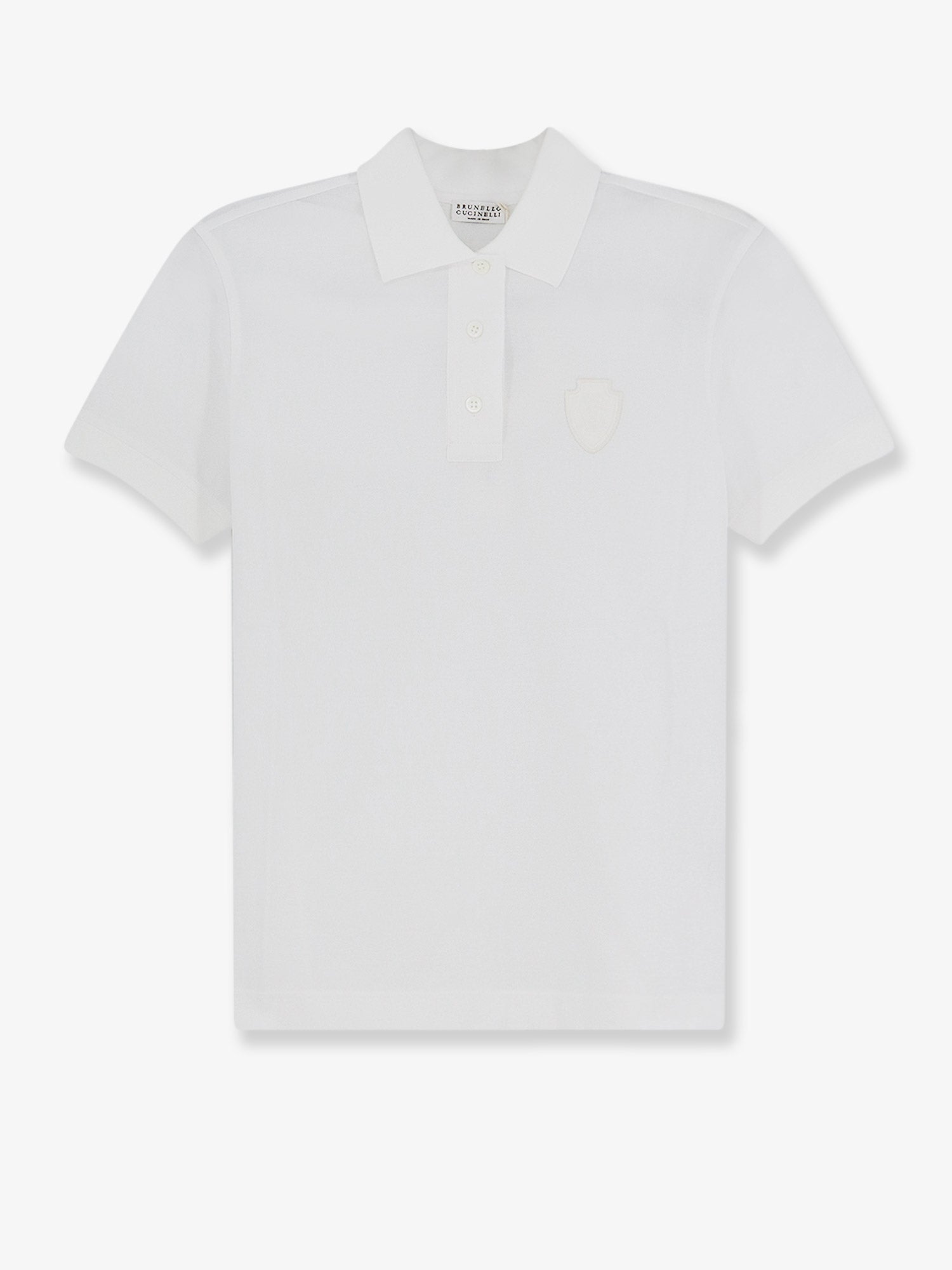 Brunello Cucinelli Cotton Blend Polo Shirt