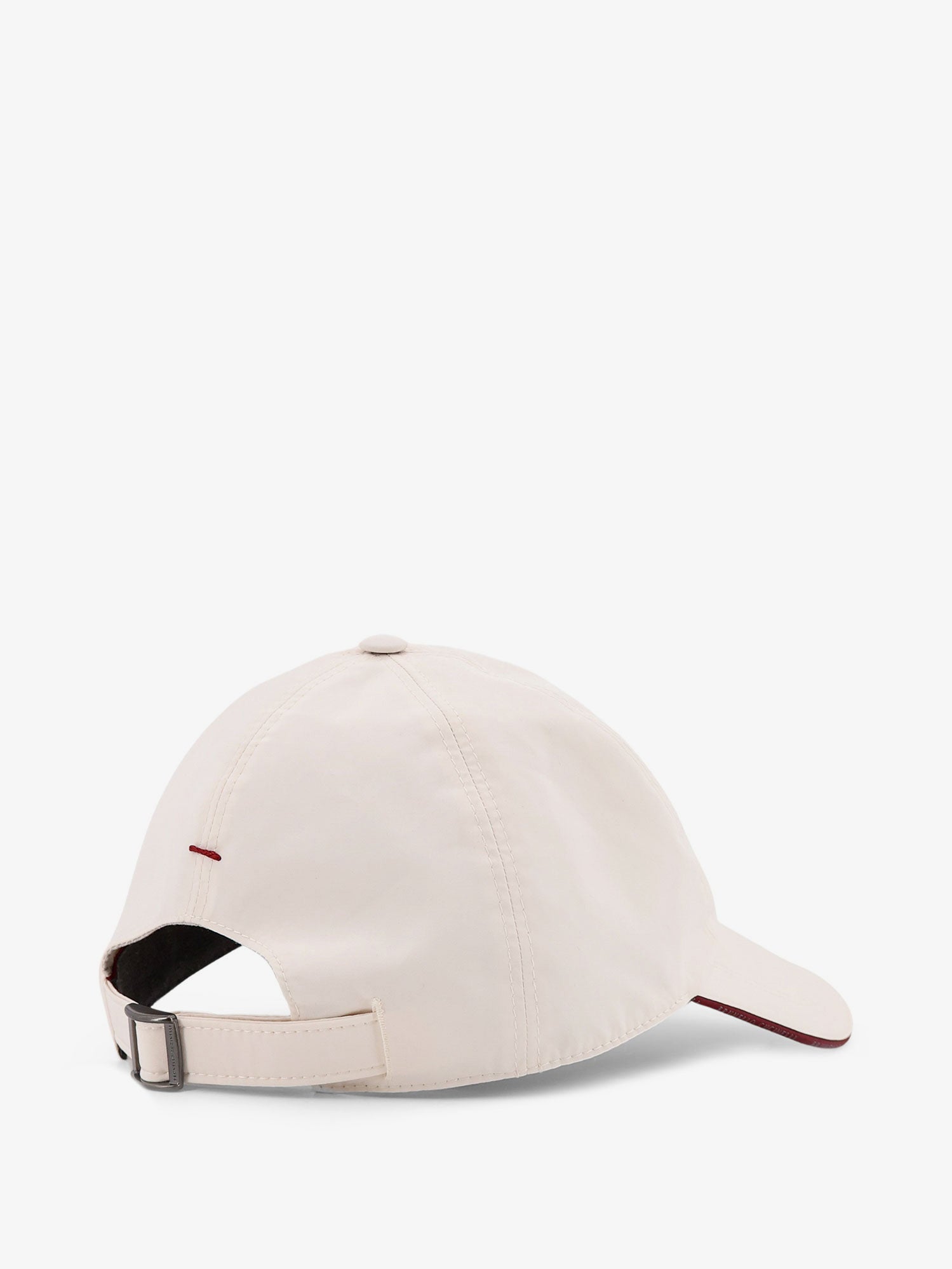 Brunello Cucinelli Nylon Hat With Embroidered Logo On The Front