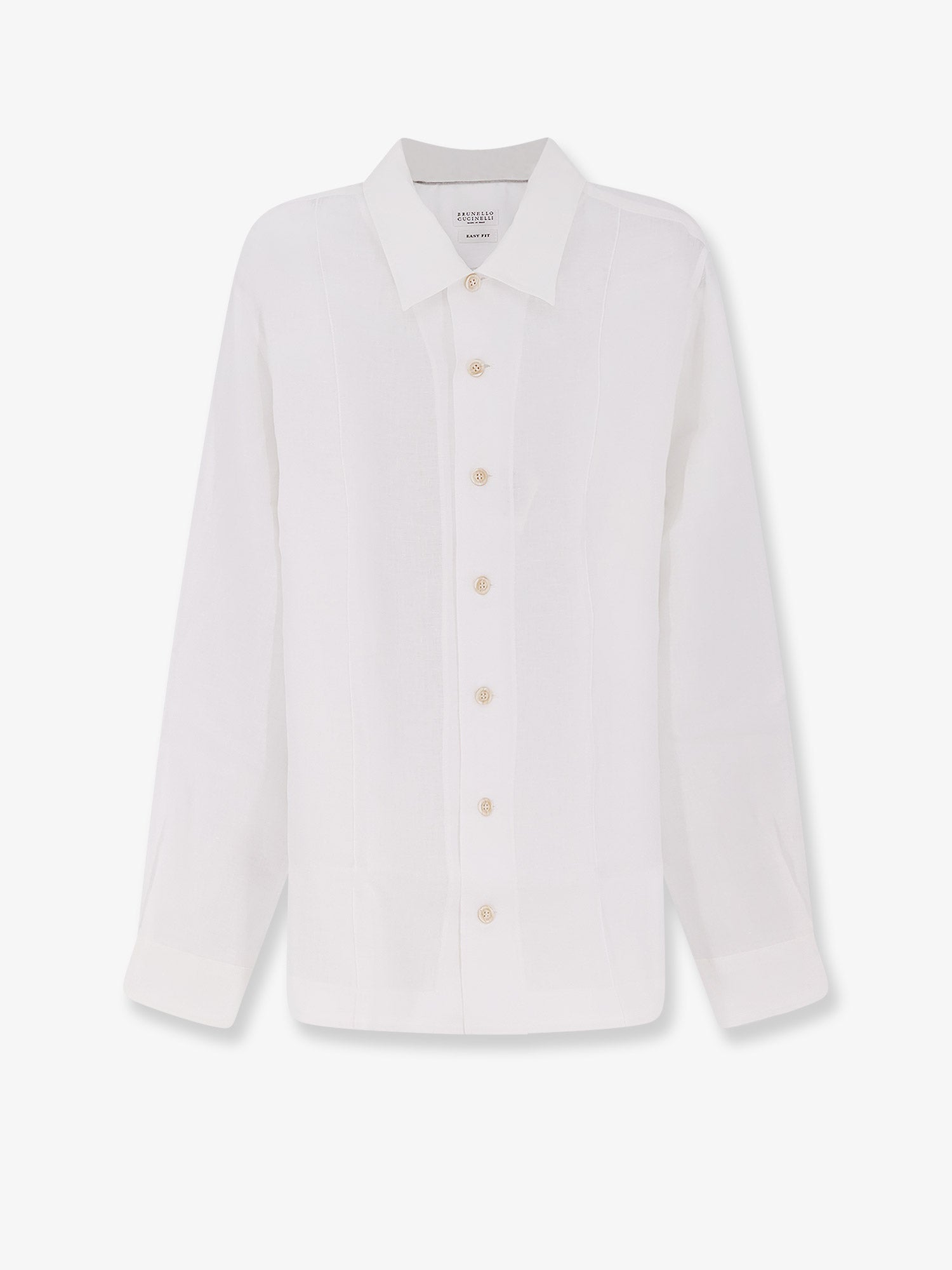 Brunello Cucinelli Easy Fit Linen Shirt