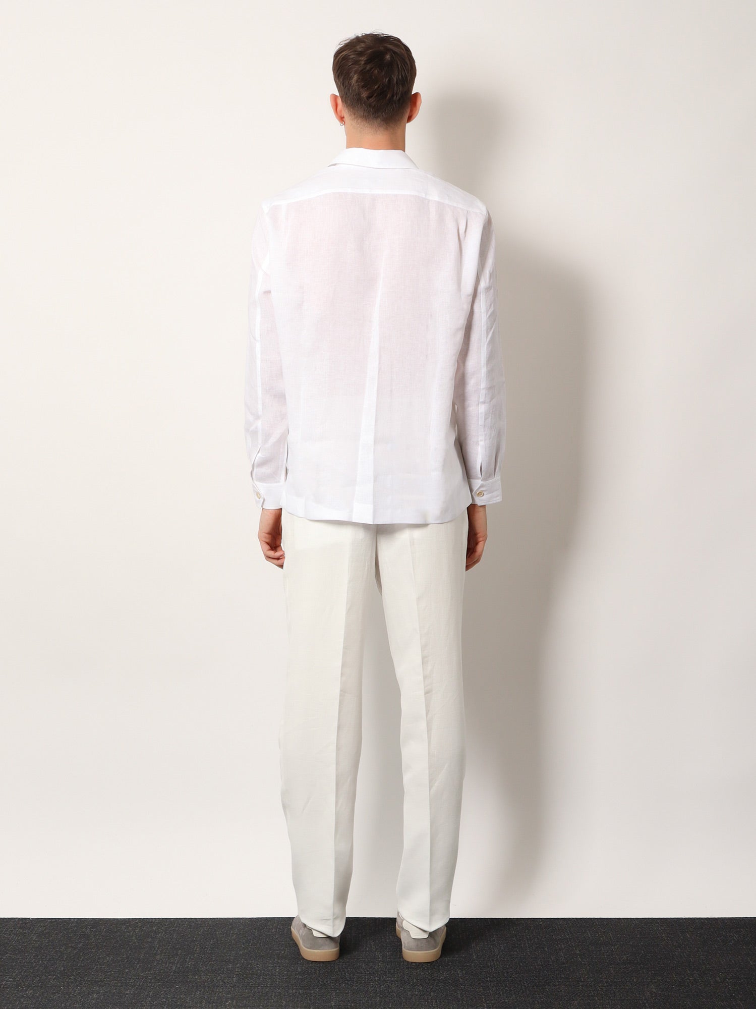 Brunello Cucinelli Easy Fit Linen Shirt