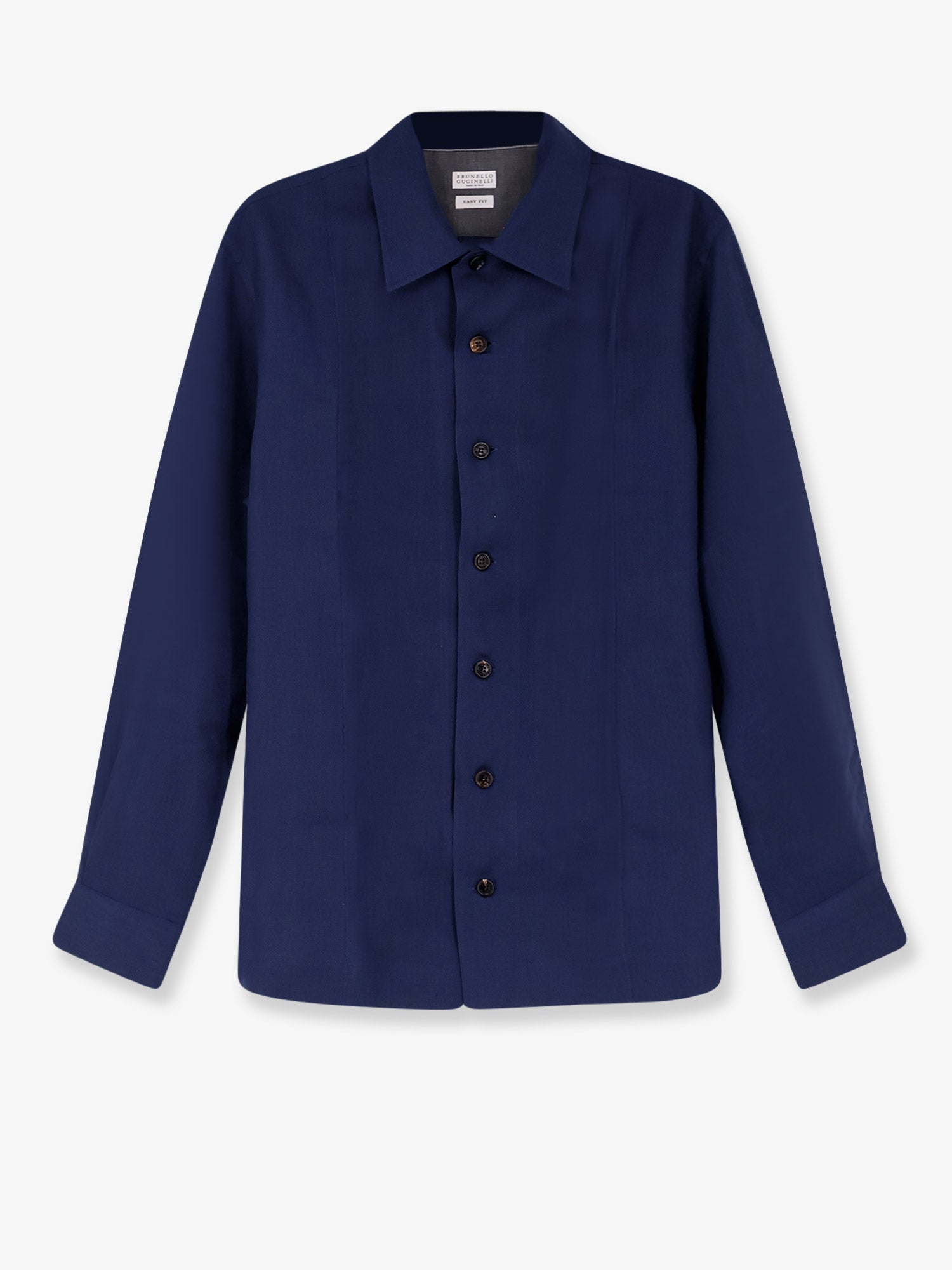 Brunello Cucinelli Easy Fit Linen Shirt
