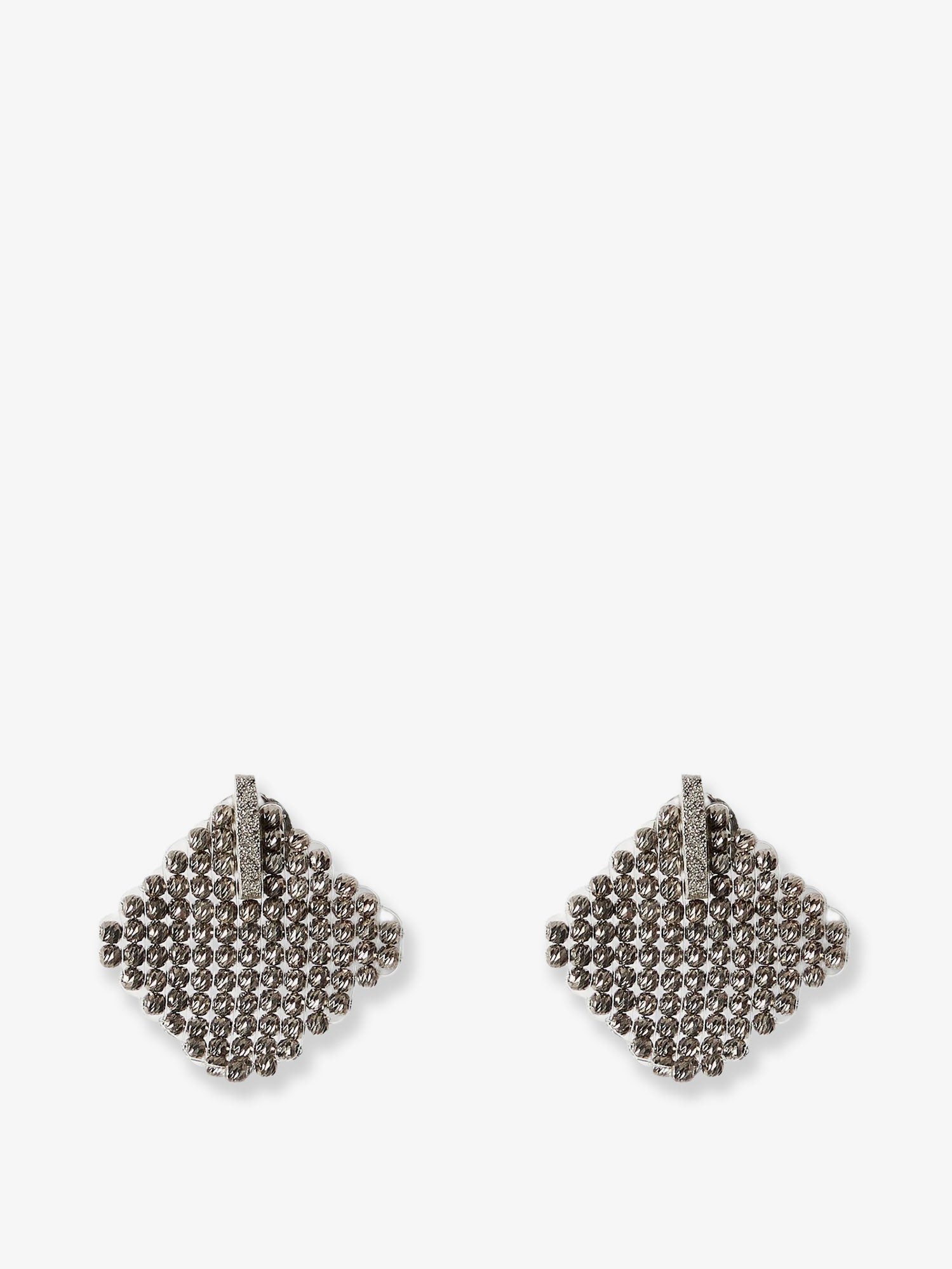 Brunello Cucinelli Silver Monili Earrings
