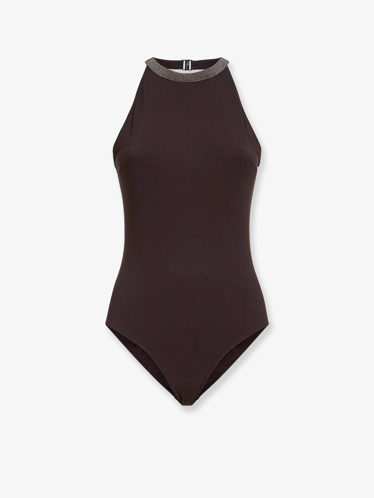 Brunello Cucinelli Stretch One Piece Swimsuit