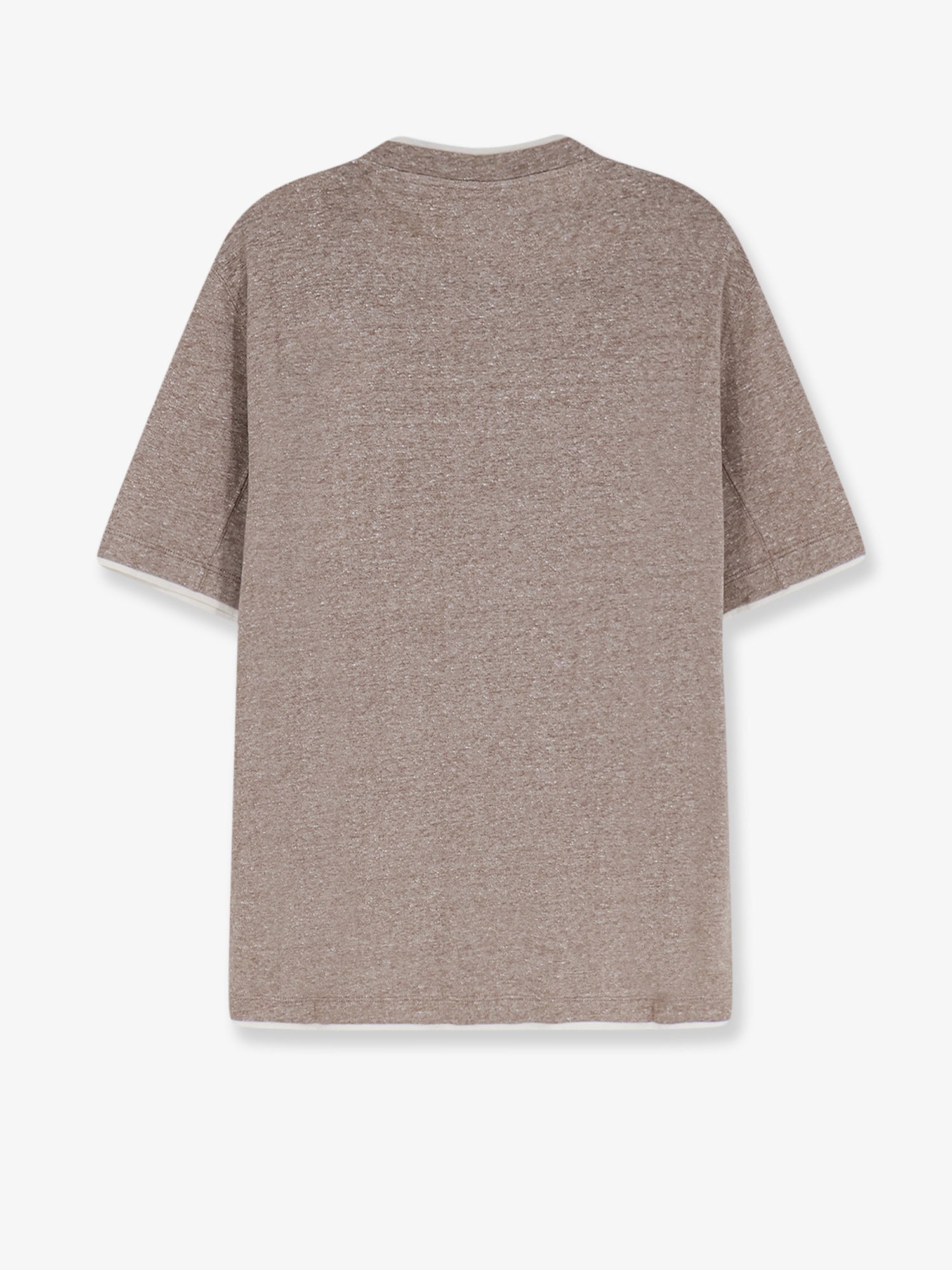 Brunello Cucinelli Linen And Cotton T-shirt