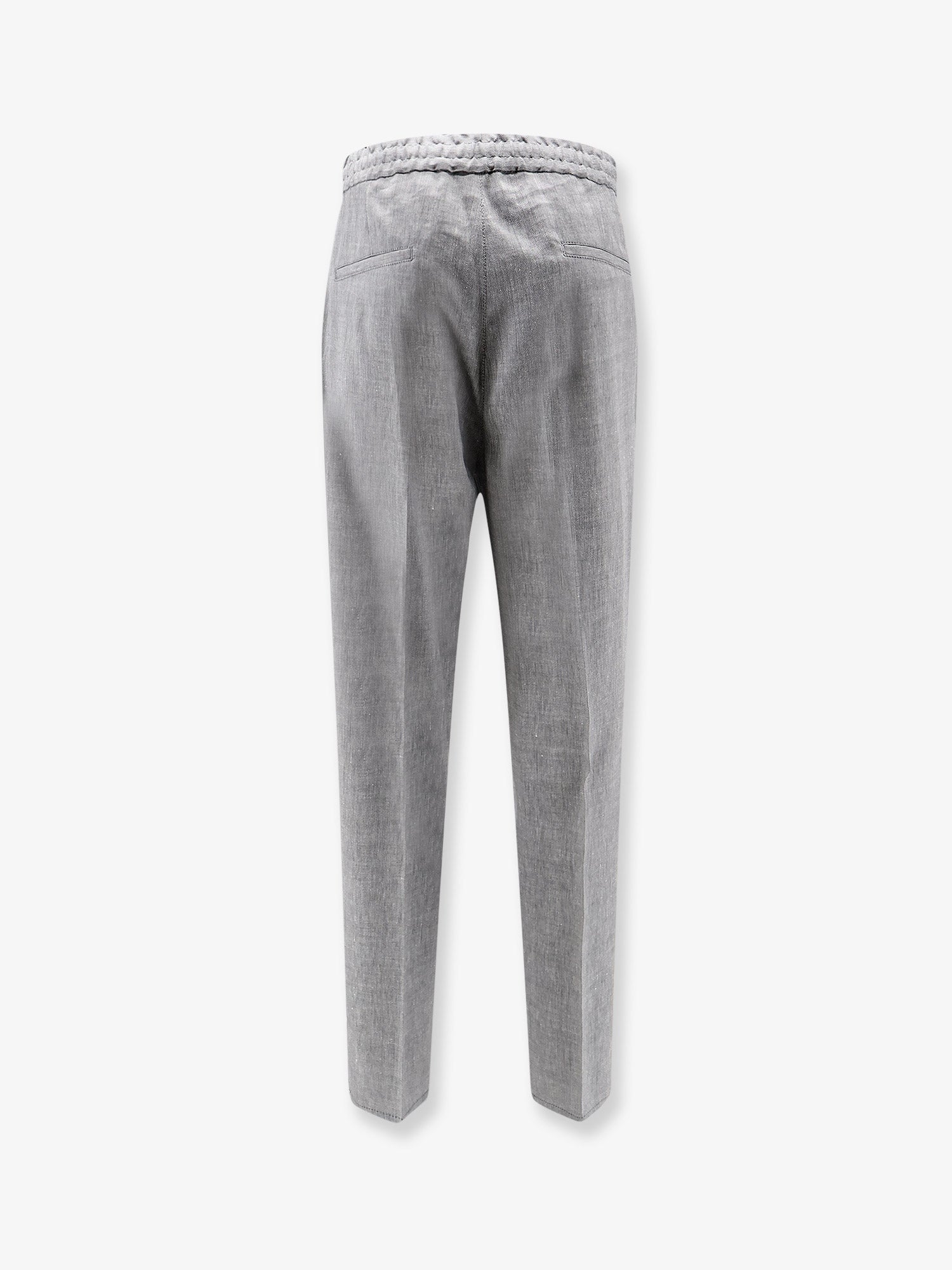 Brunello Cucinelli Linen And Virgin Wool Trousers