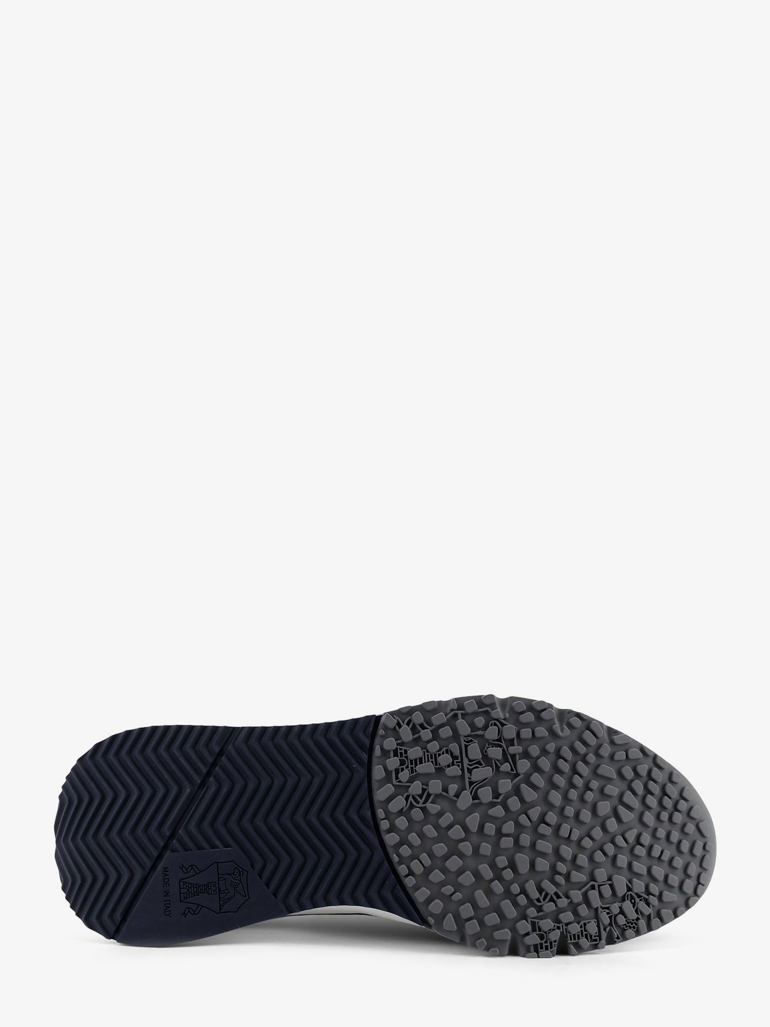 Brunello Cucinelli Fabric Sneakers With Embossed Logo On The Back