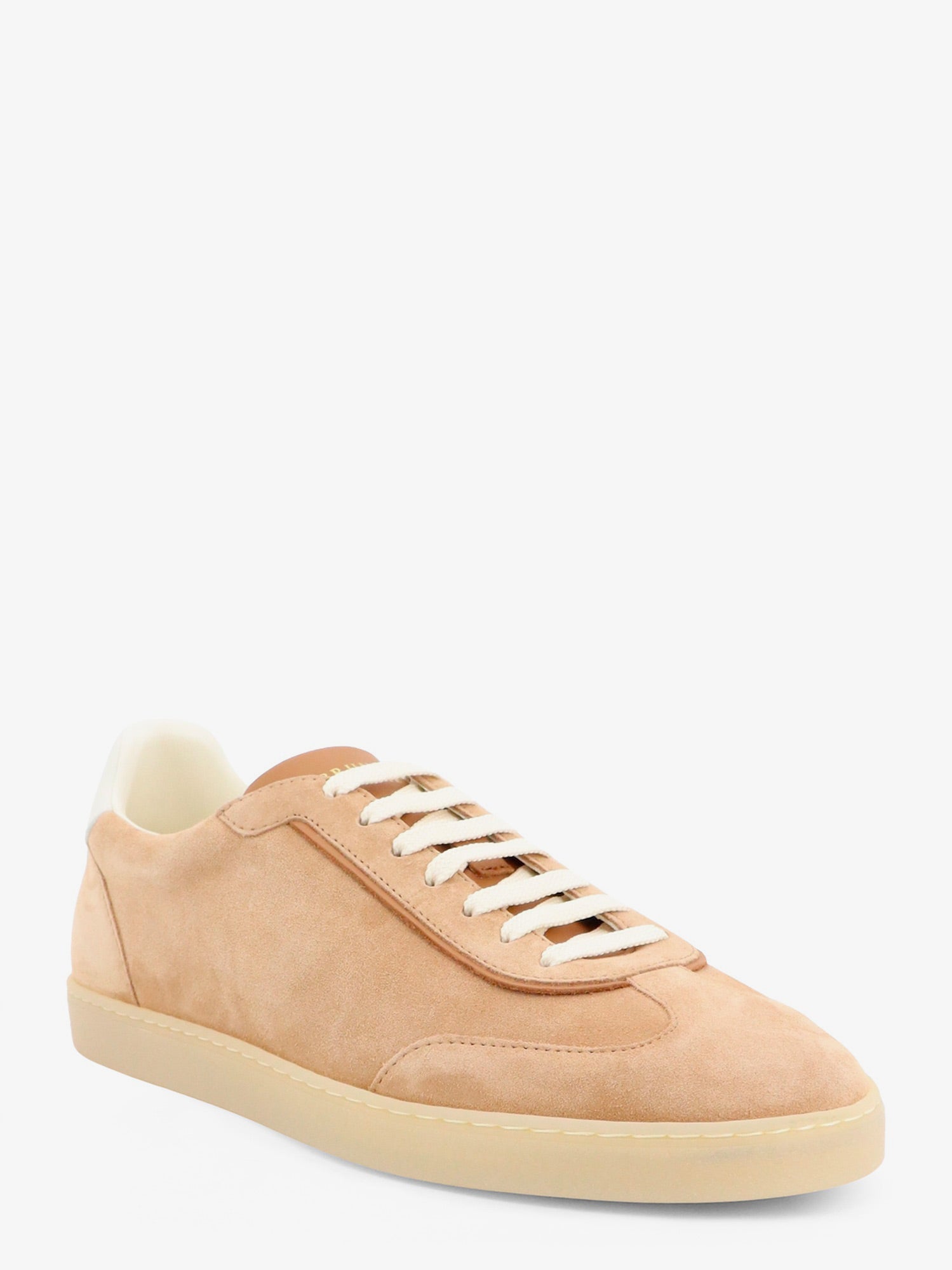 Brunello Cucinelli Suede And Leather Sneakers