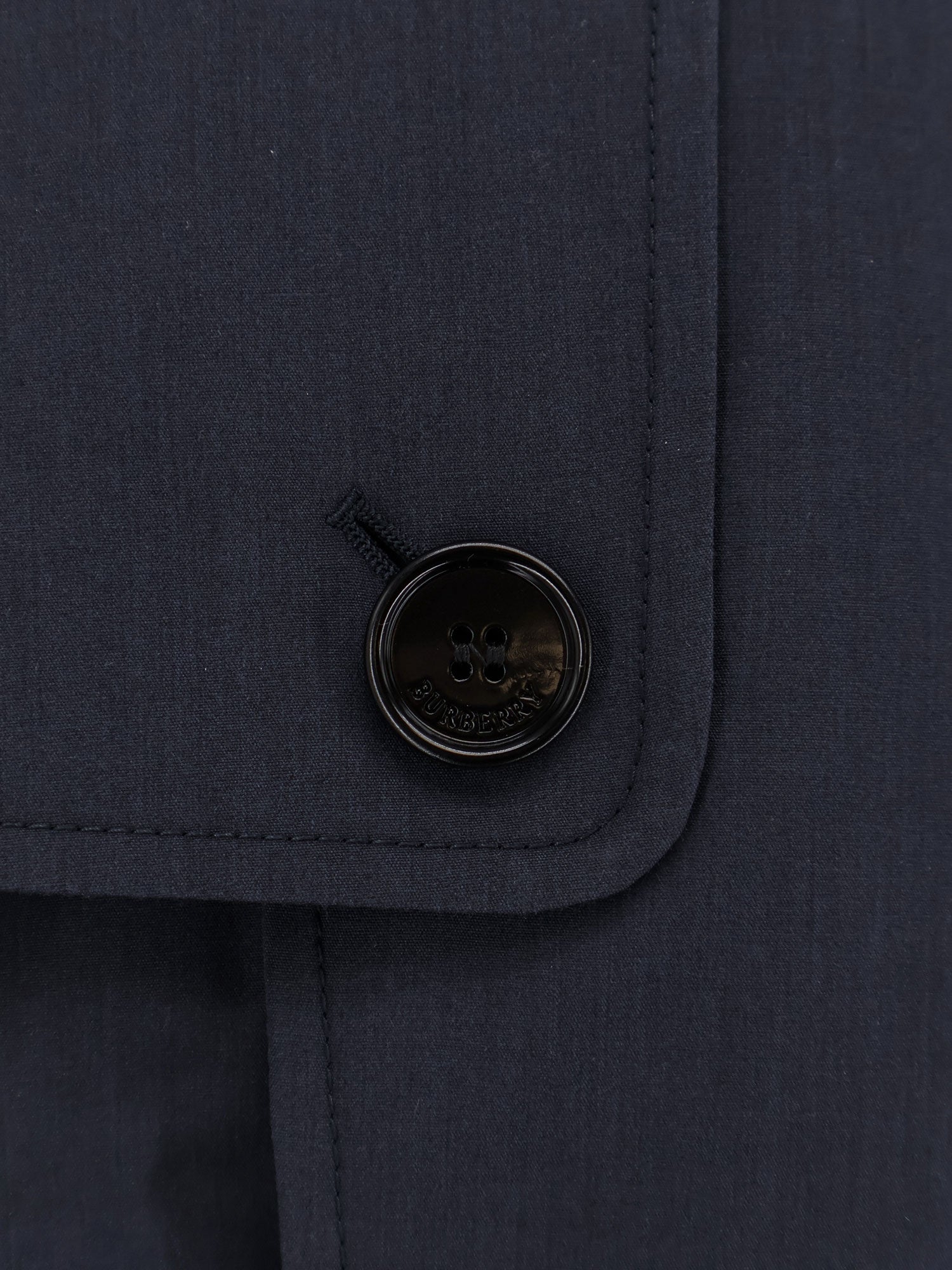 Burberry Highbury Cotton Blend Trench