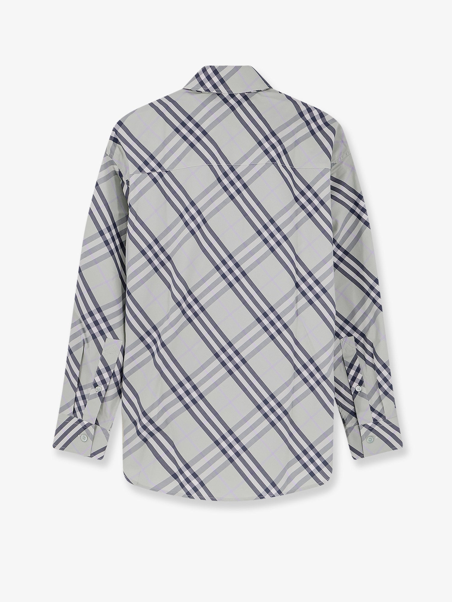 Burberry Emma Cotton Shirt With Check Pattern