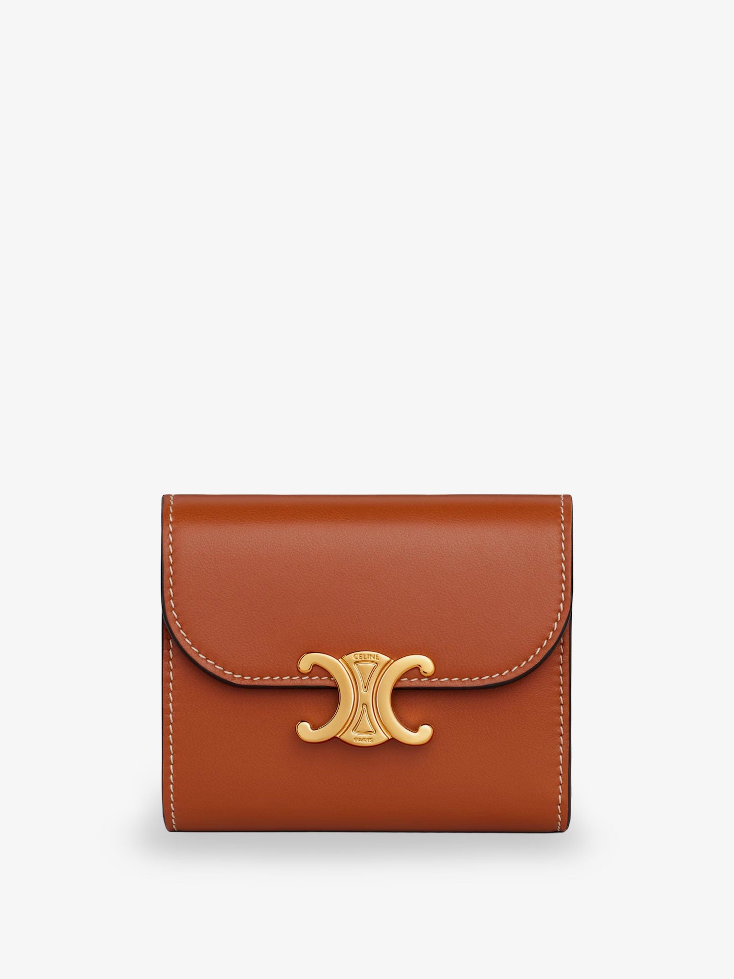 Celine Small Flap Leather Wallet