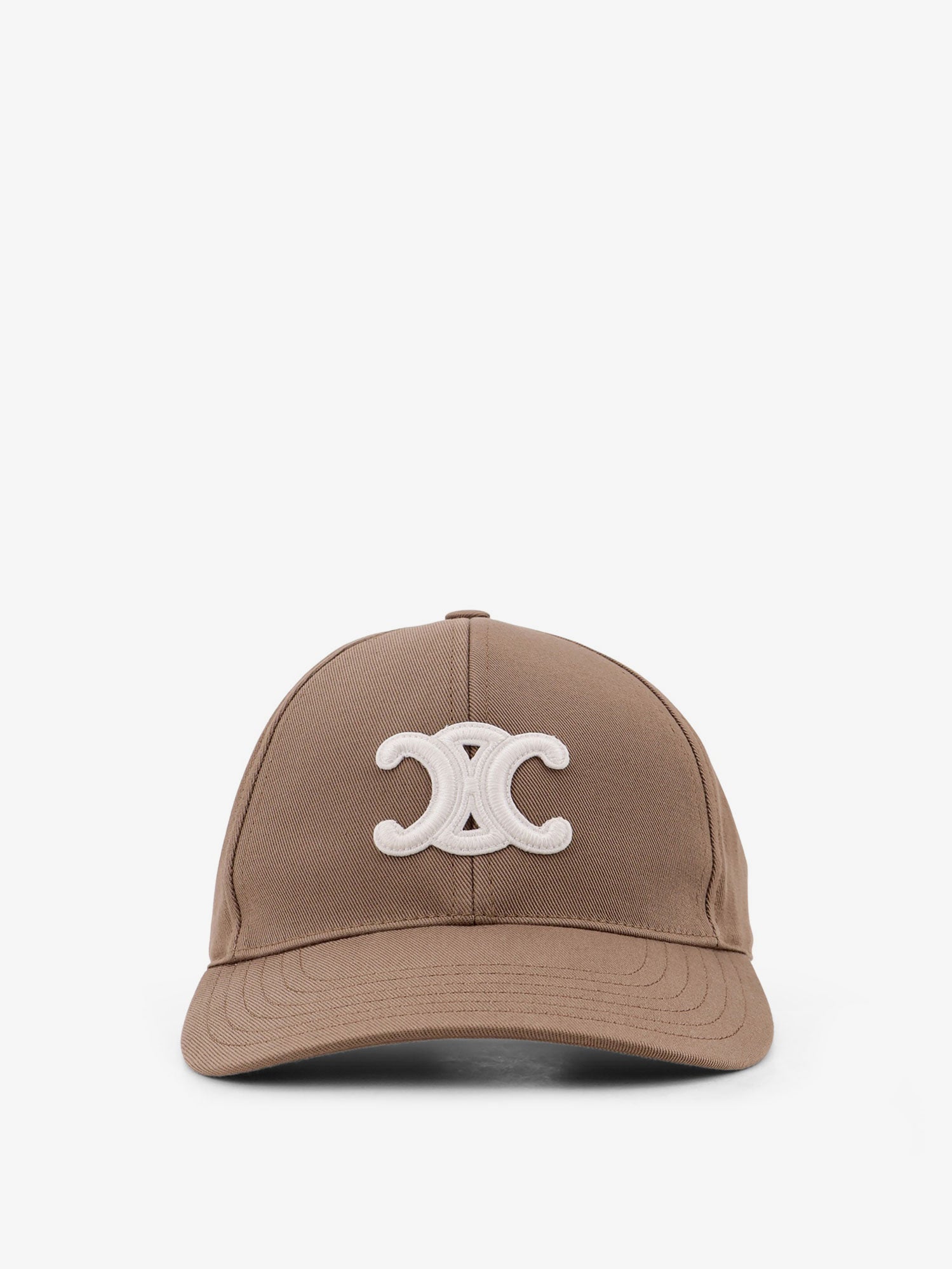Celine Triomphe Cotton Baseball Cap
