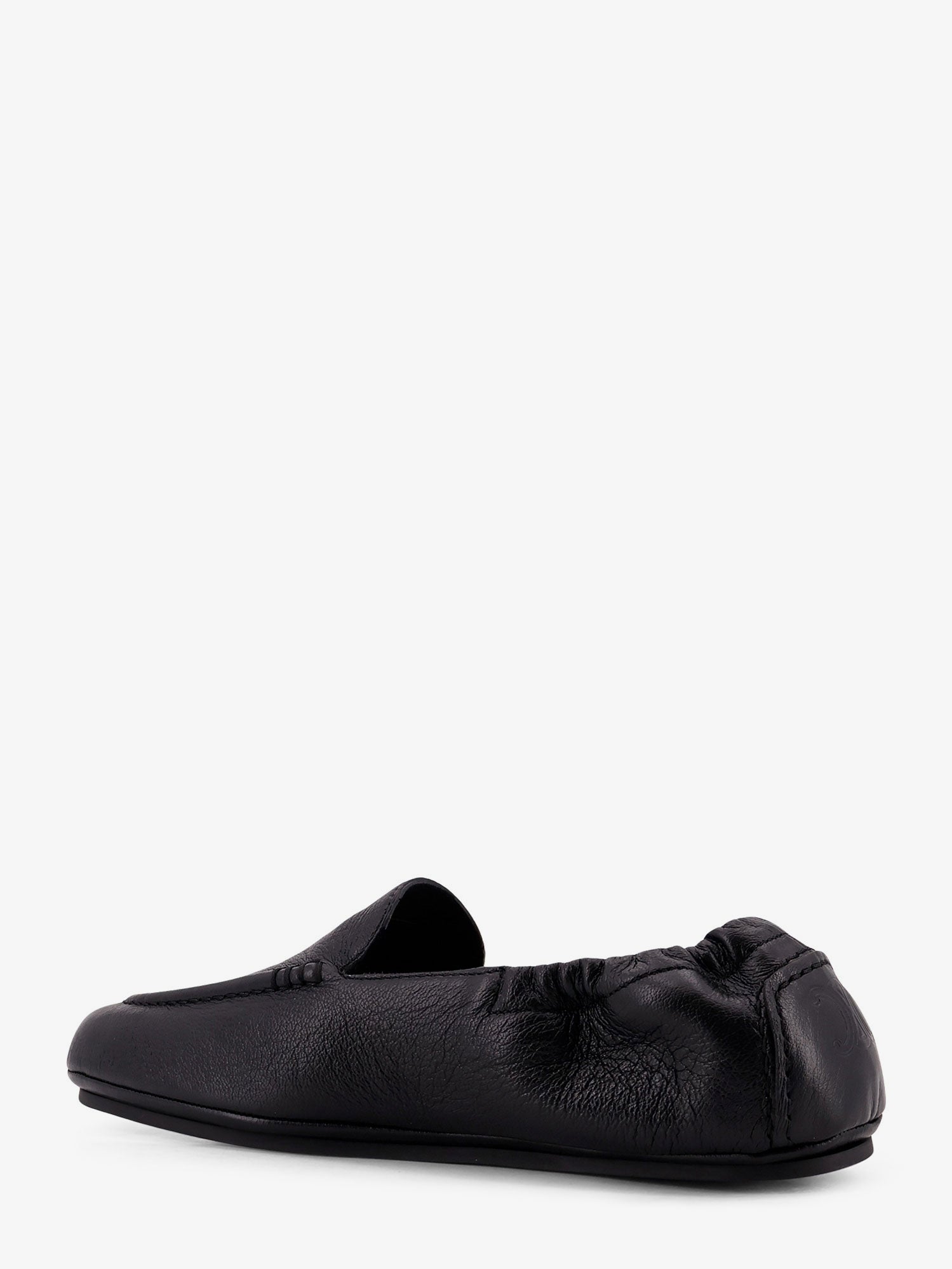 Celine Adam Leather Slip-on Loafers