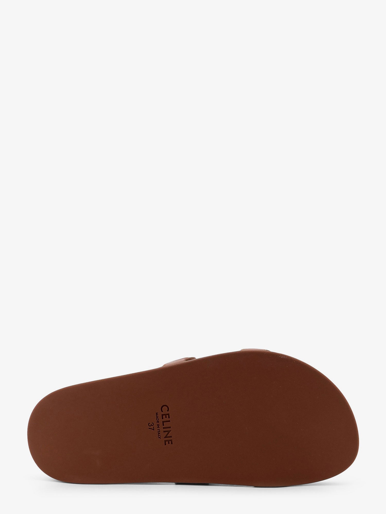 Celine Triomphe Leather Sandals