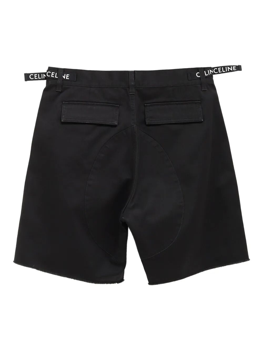 Celine Cargo Cotton Bermuda Shorts