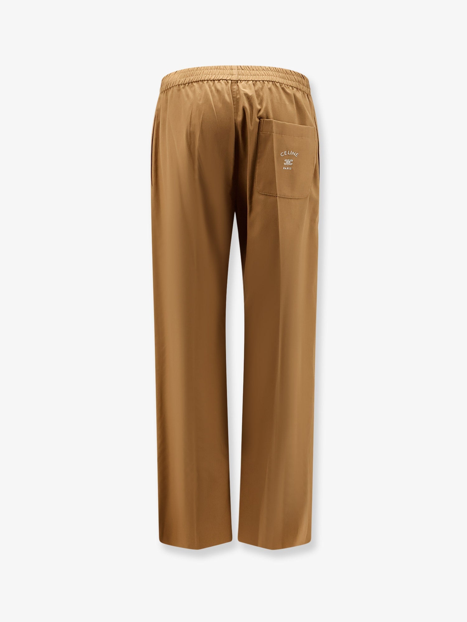 Celine Cotton And Linen Trousers