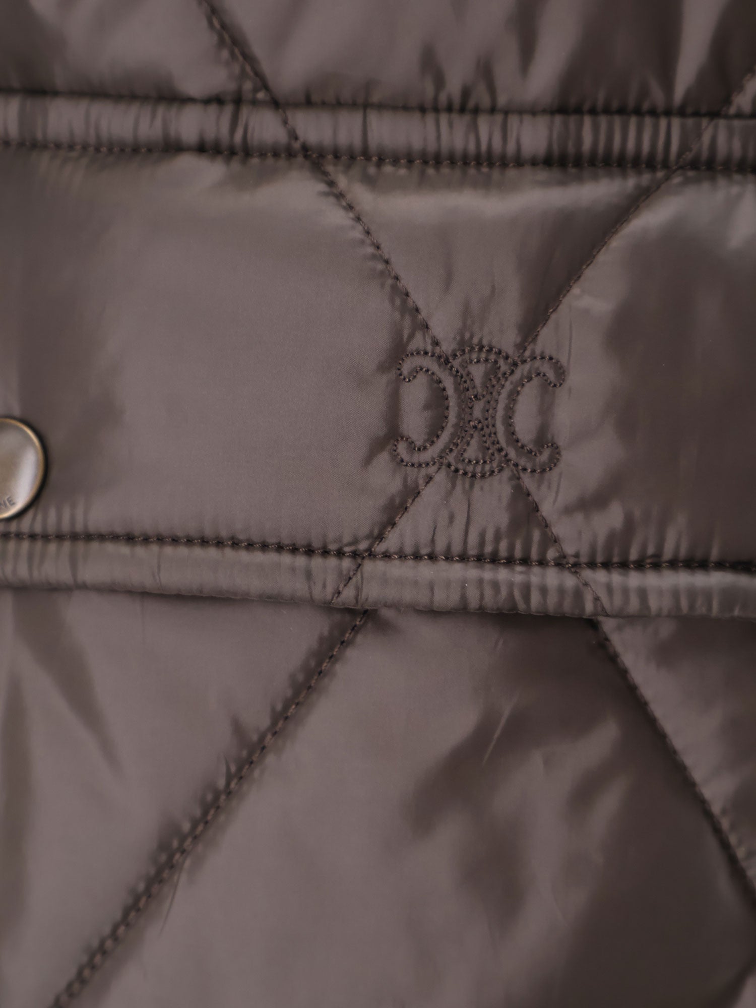 Celine Triomphe Quilted Jacket