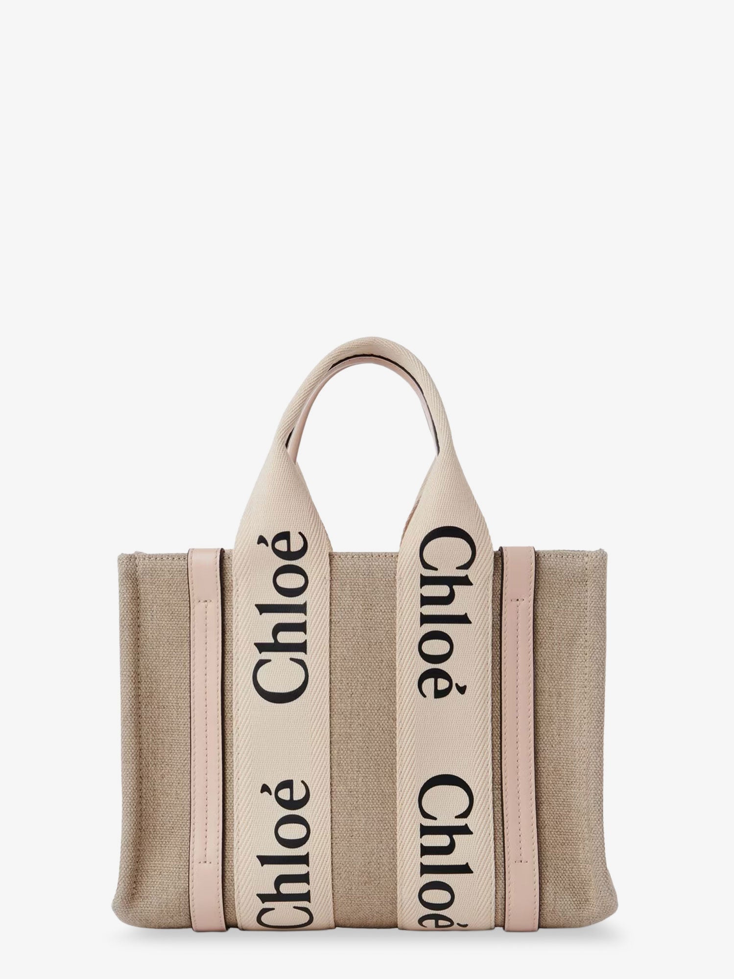 Chloé Woody Linen Handbag