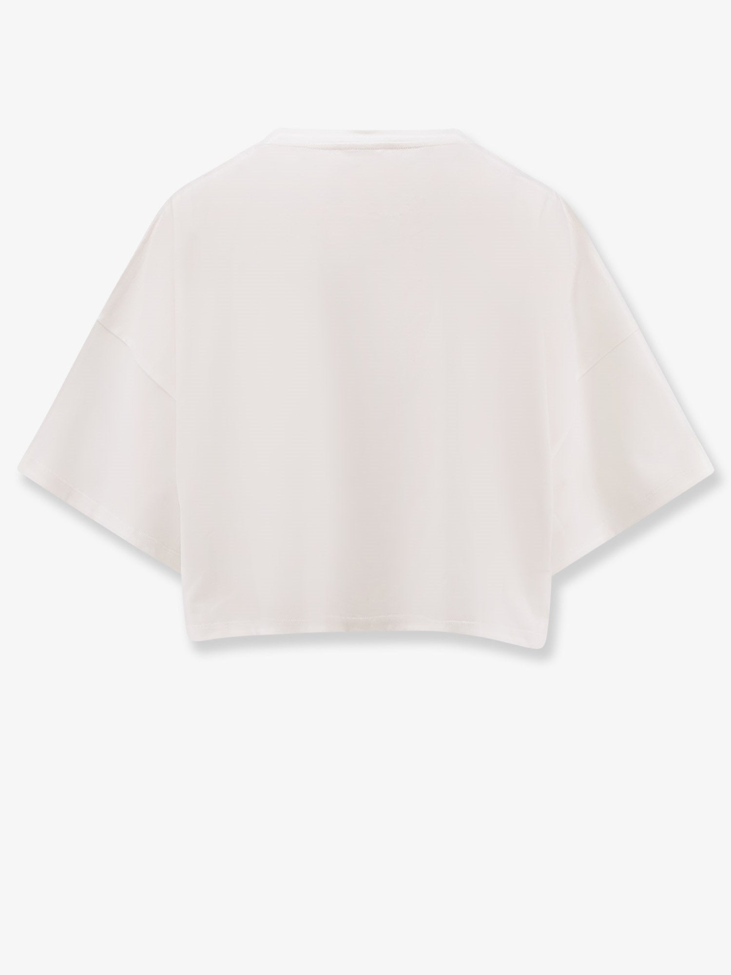 Chloé Cotton T-shirt With Maxi Logo On The Front