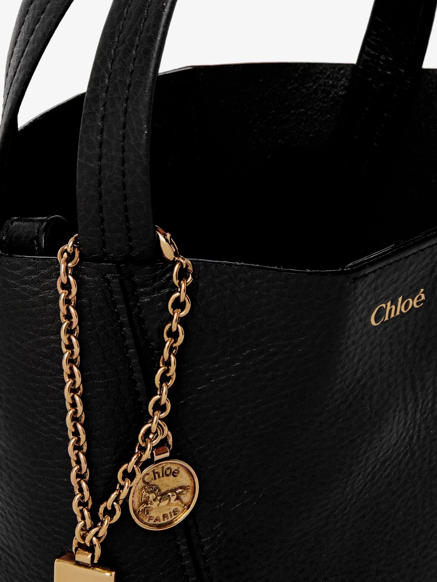 Chloé Chloé Spin Leather Crossbody Bag